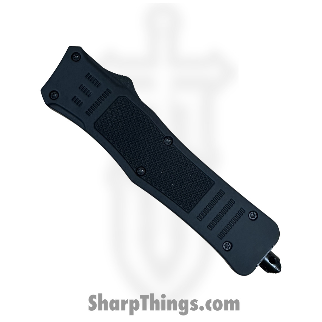 Steel River Knives - SB618DPBK - Midway OTF Auto - 440 2 Tone Drop Point - Black - Image 4