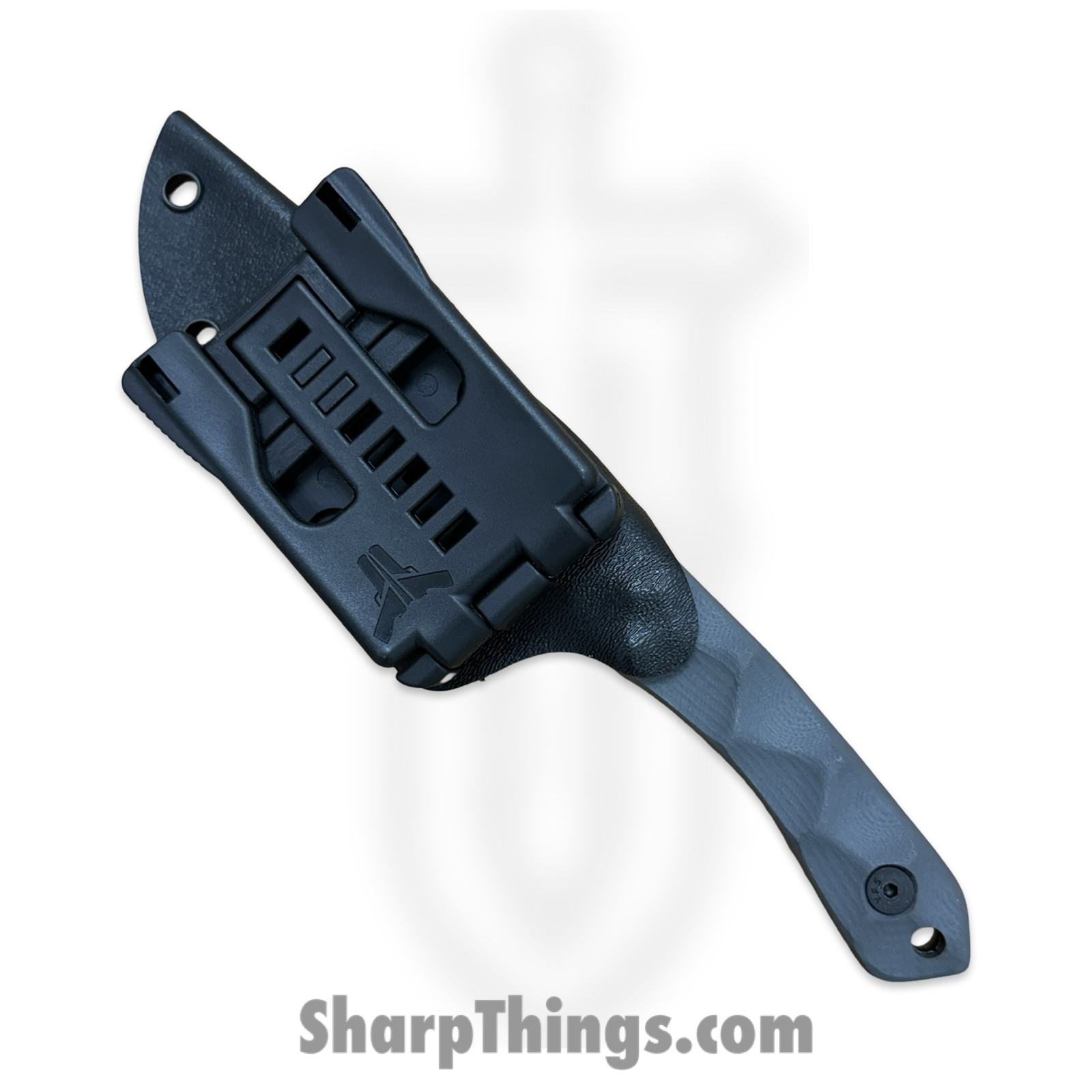 Stroup Knives - GP2-GR-G10 - GP2 - Fixed Blade Knife - 1095 HC Acid Wash Drop Point - G10 - Grey - Image 7