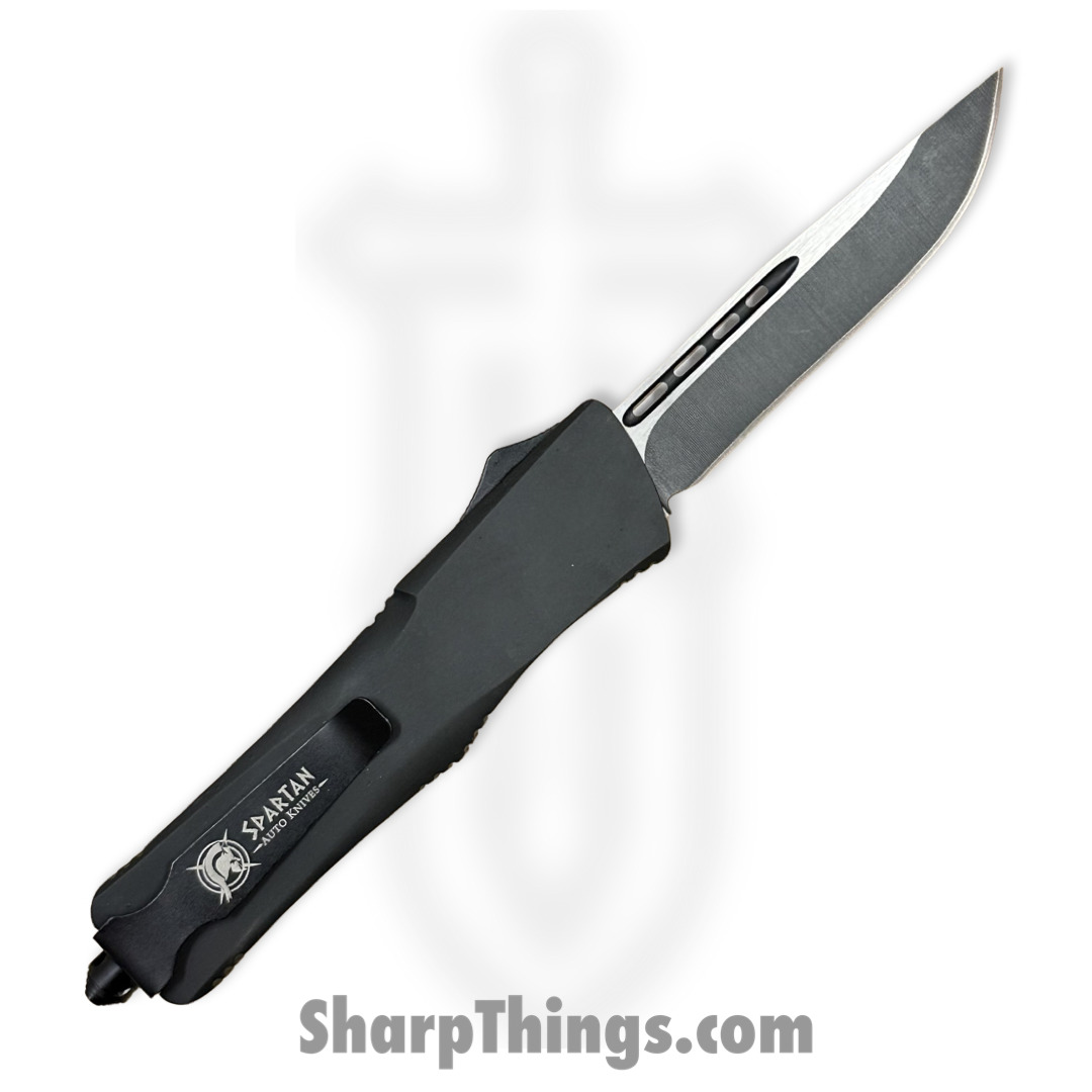 Steel River Knives - SBT17TNBK - Tyranny OTF Auto - 440 2 Tone Tanto - Black - Image 3