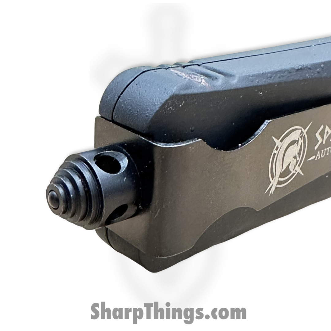 Steel River Knives - SBT17TNBK - Tyranny OTF Auto - 440 2 Tone Tanto - Black - Image 7