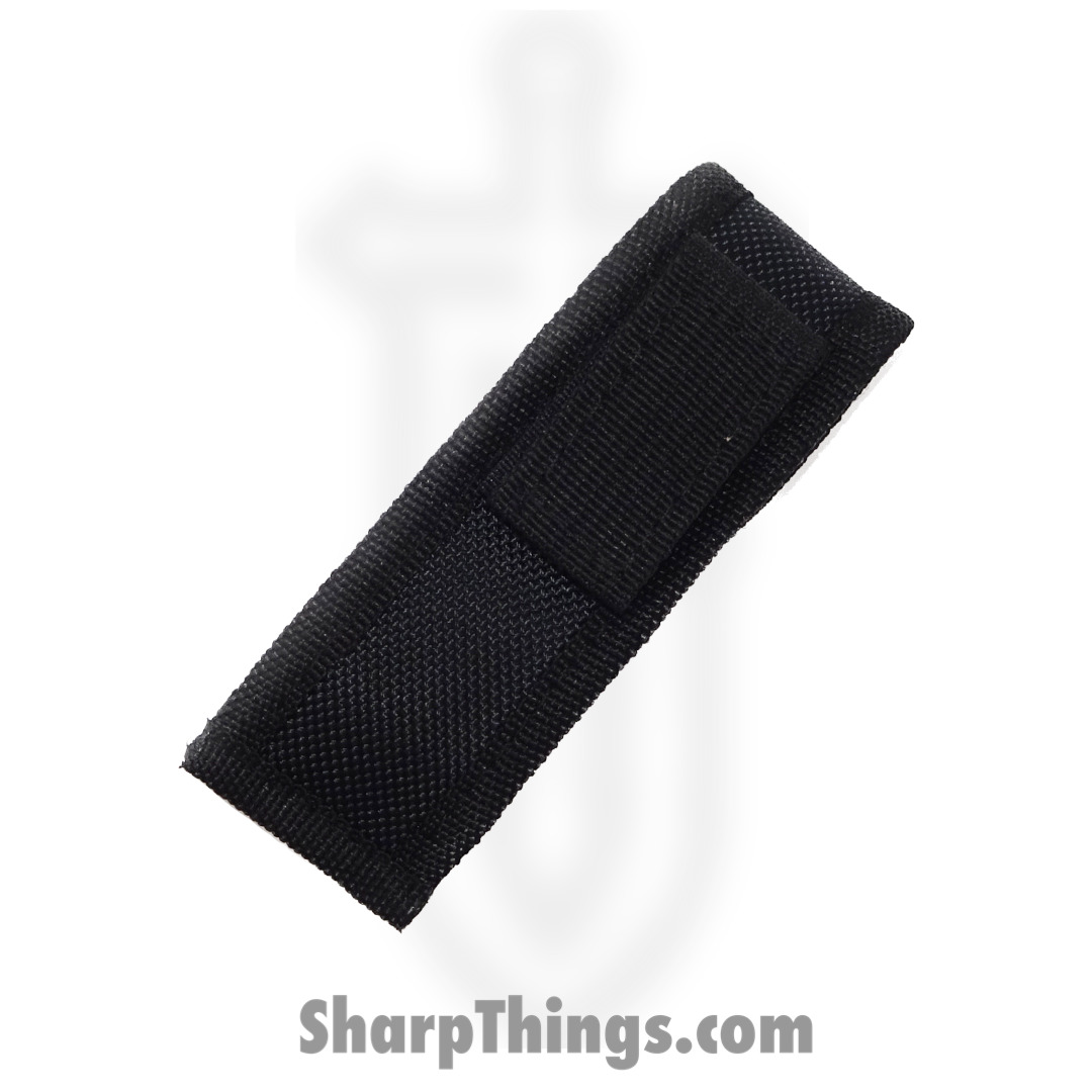 Steel River Knives - sba163tddbk - Mini Sidewinder OTF Auto - 440c Damascus Tanto - Aluminum - Black - Image 5