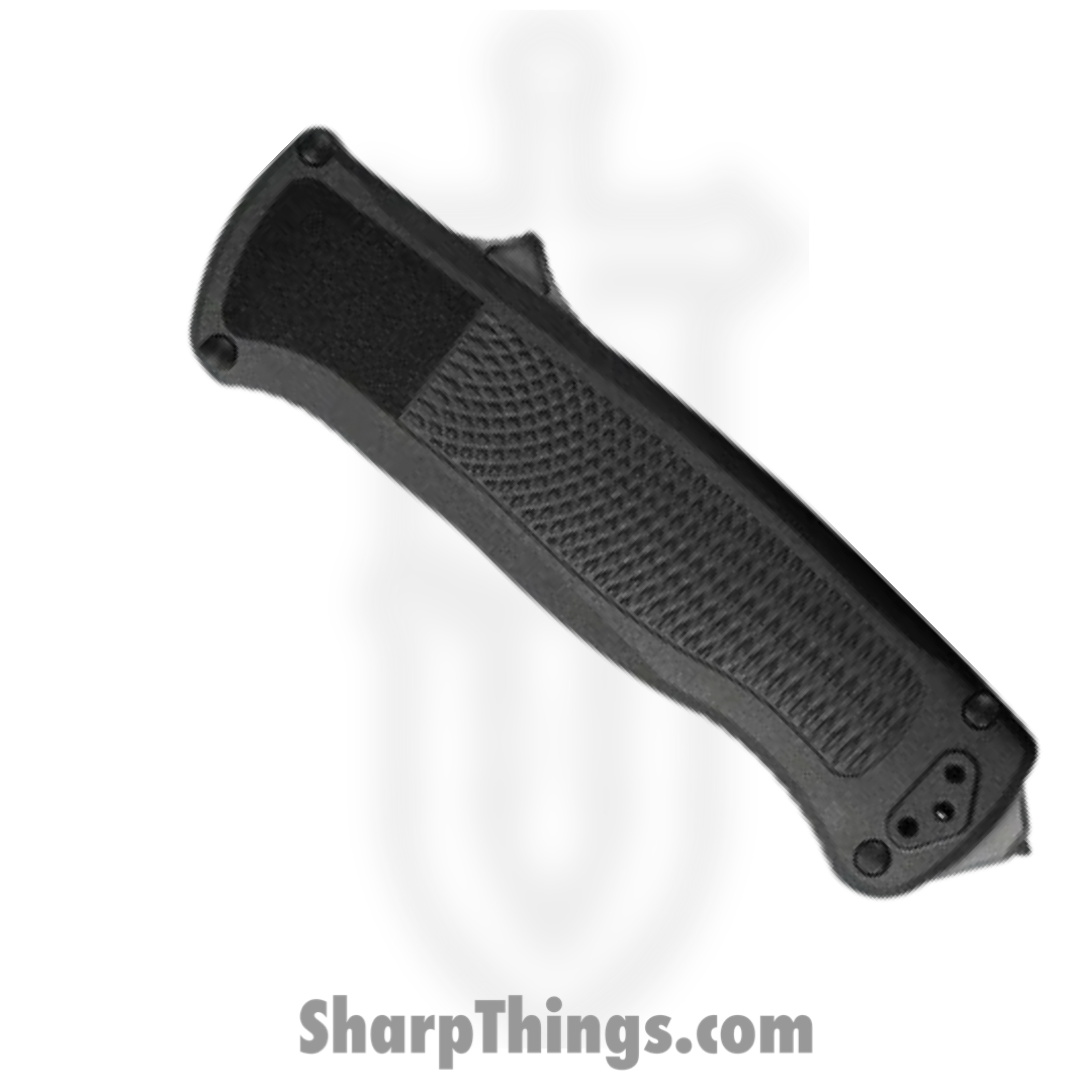 Benchmade - 5371FE - Shootout - OTF Auto - CPM CruWear Coated Drop Point - CF-Elite - Black - Image 3