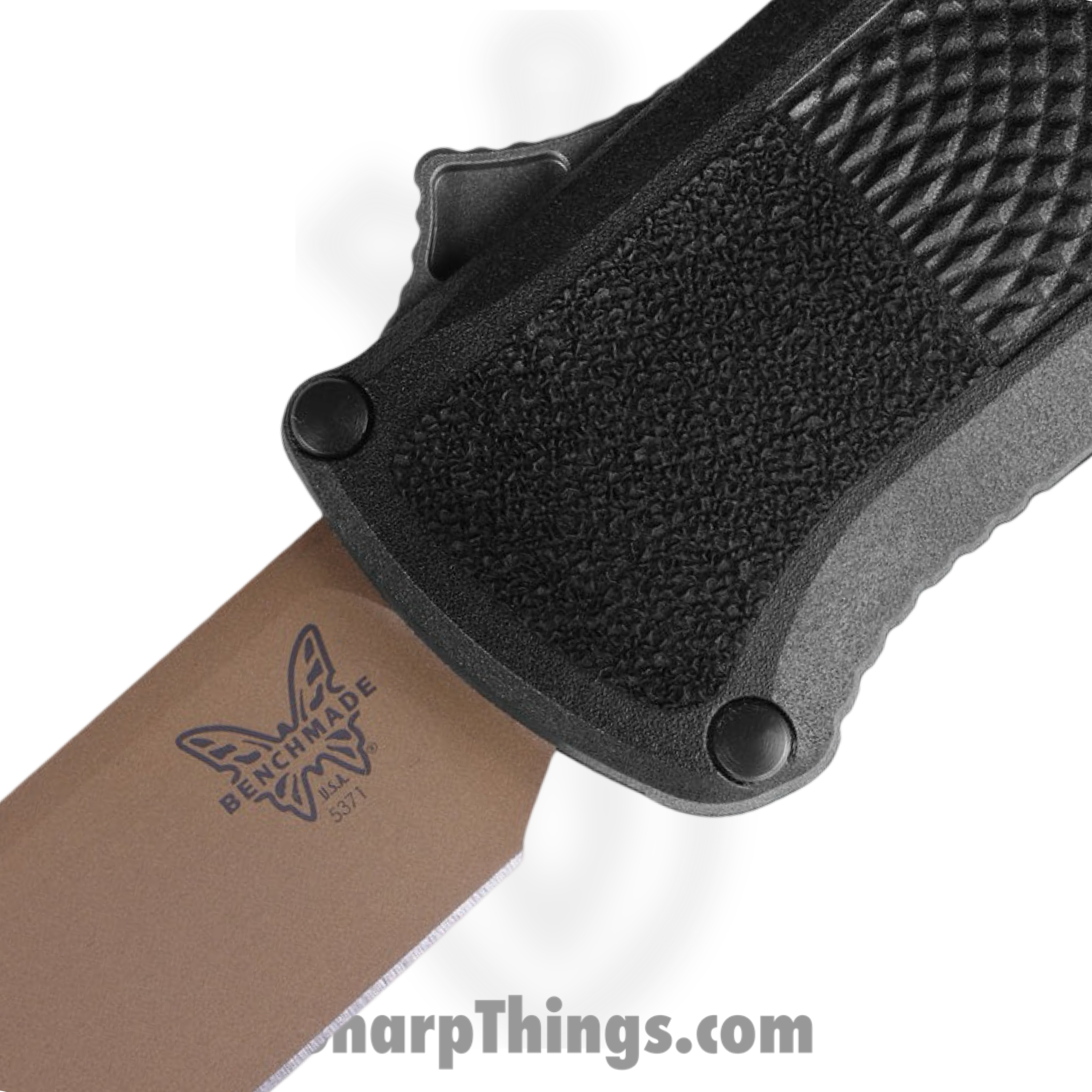 Benchmade - 5371FE - Shootout - OTF Auto - CPM CruWear Coated Drop Point - CF-Elite - Black - Image 4