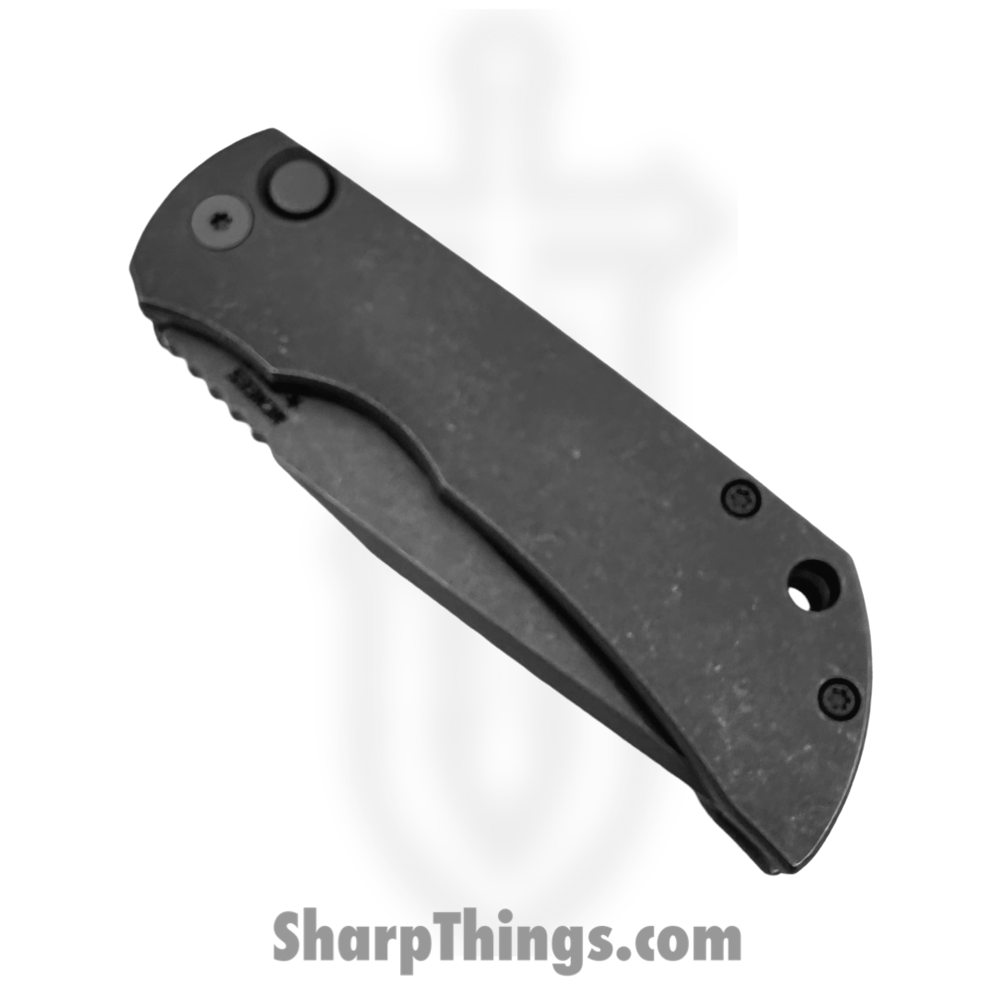 McNees - MAC23562401 - AutoMac G2 - Automatic Knife - Magnacut Atomic Clip Point - Titanium - Atomic Stonewash - Image 3