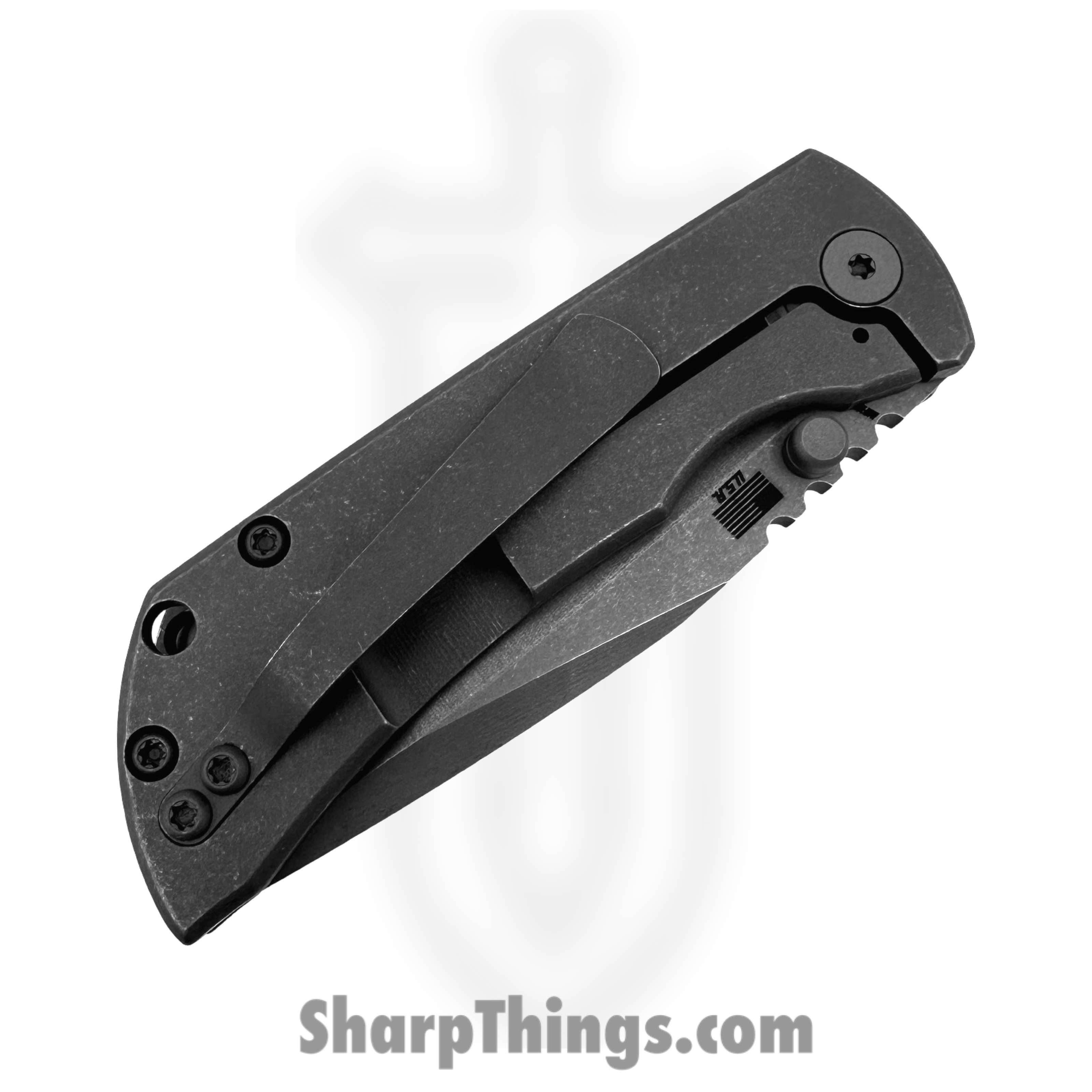 McNees - MAC230ATTI - Mac2 3in - Folding Knife - Magnacut Atomic Spear Point - Titanium - Atomic Titanium - Image 4