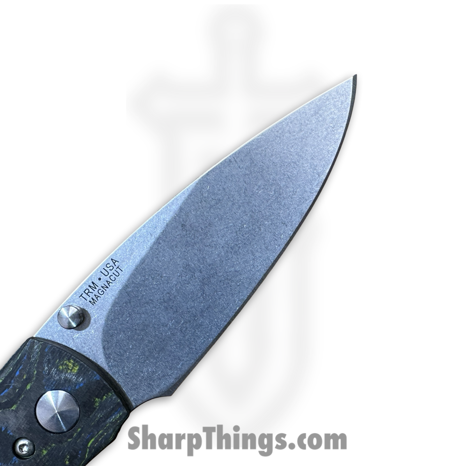 TRM - NE2SWGC-02 - Neutron 2 IRIE - Folding Knife - Hollow Grind Stonewashed MagnaCut D/P - Fat Carbon Fiber - Gecko Camo - Image 5