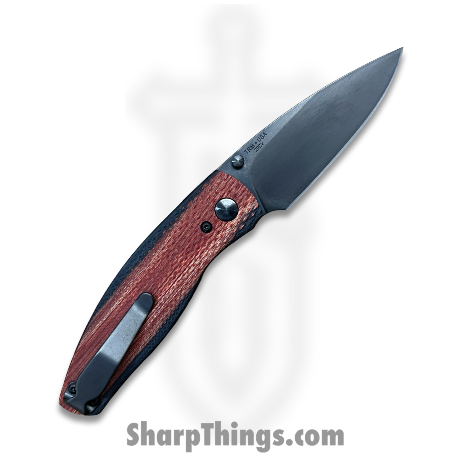 TRM - NE2DLAJ-05 - Neutron 2 BLEM - Folding Knife - DLC 20CV D/P - Lizard Skin TekWood - Apple Jack - Image 2