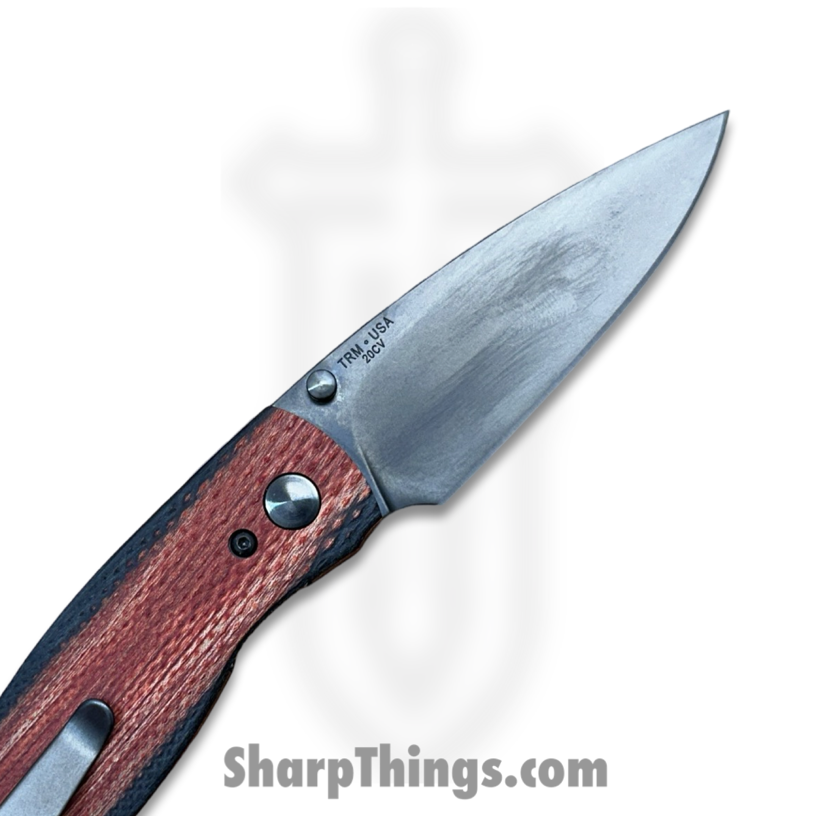 TRM - NE2DLAJ-05 - Neutron 2 BLEM - Folding Knife - DLC 20CV D/P - Lizard Skin TekWood - Apple Jack - Image 10
