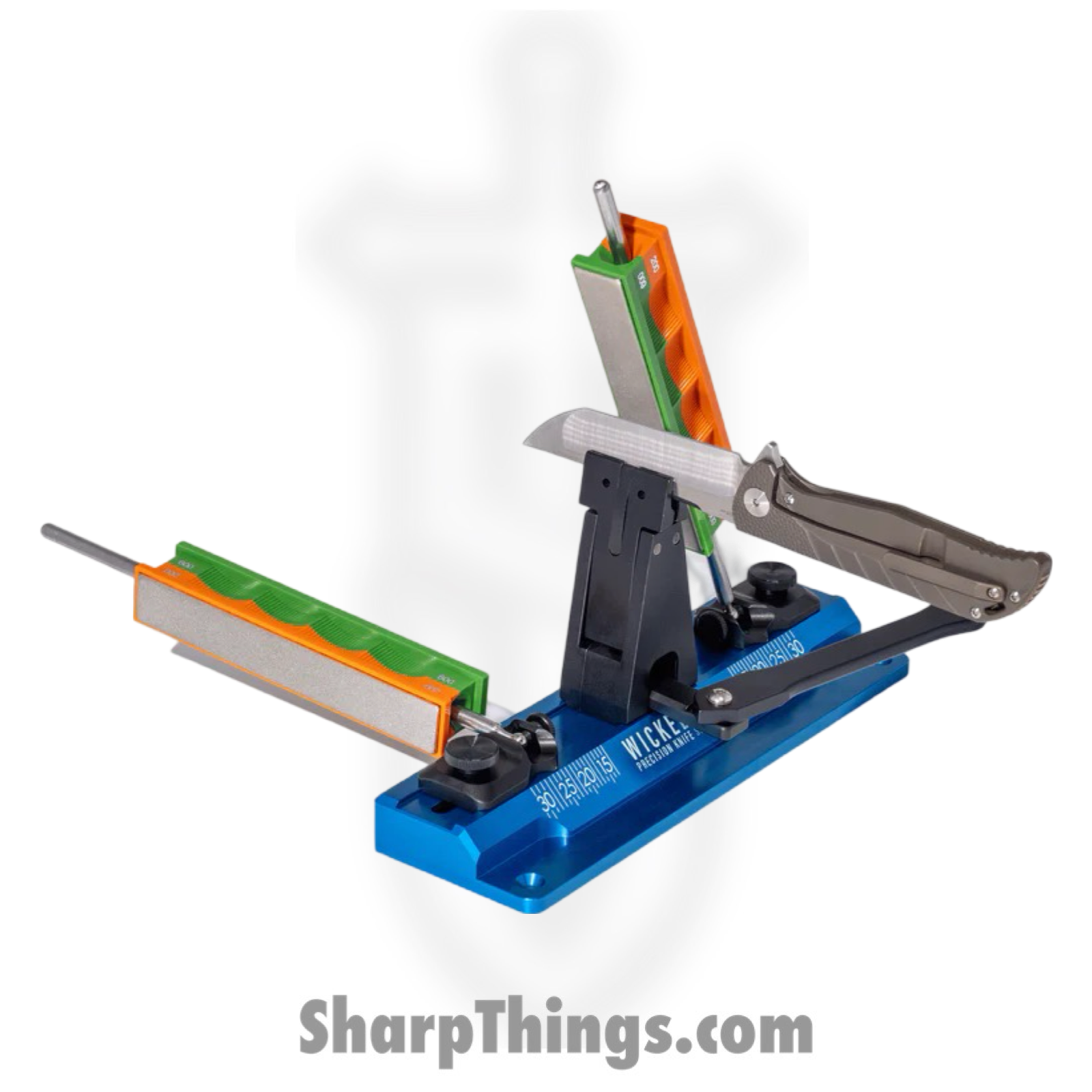 Wicked Edge - WE64 - Precision Knife Sharpener - Aluminum - Blue