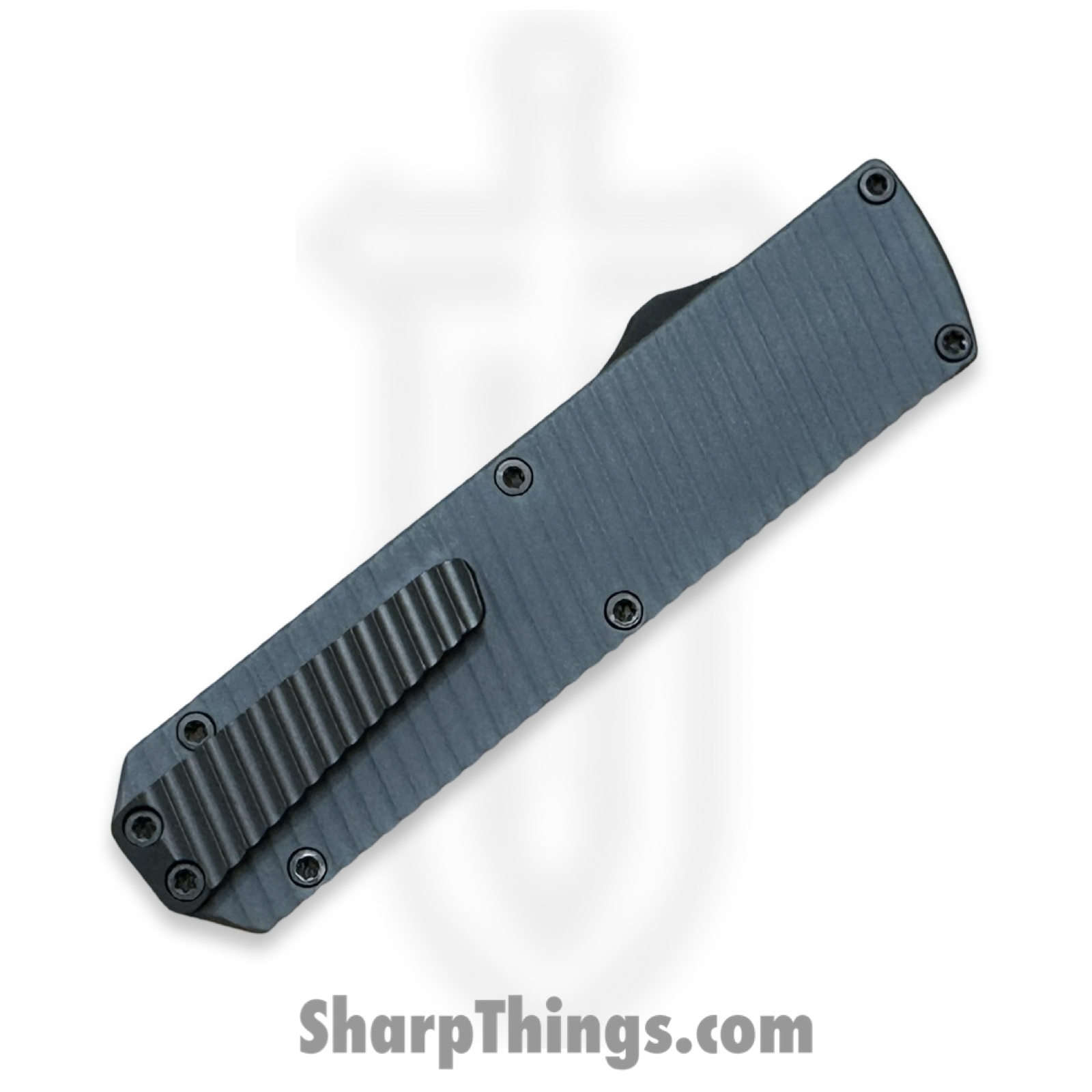 EMPEDC - PLSUSAGY01 - Pulse - OTF Auto - Magnacut Battle Worn Stonewash Tanto - 6061-T6 - Gray - Image 5