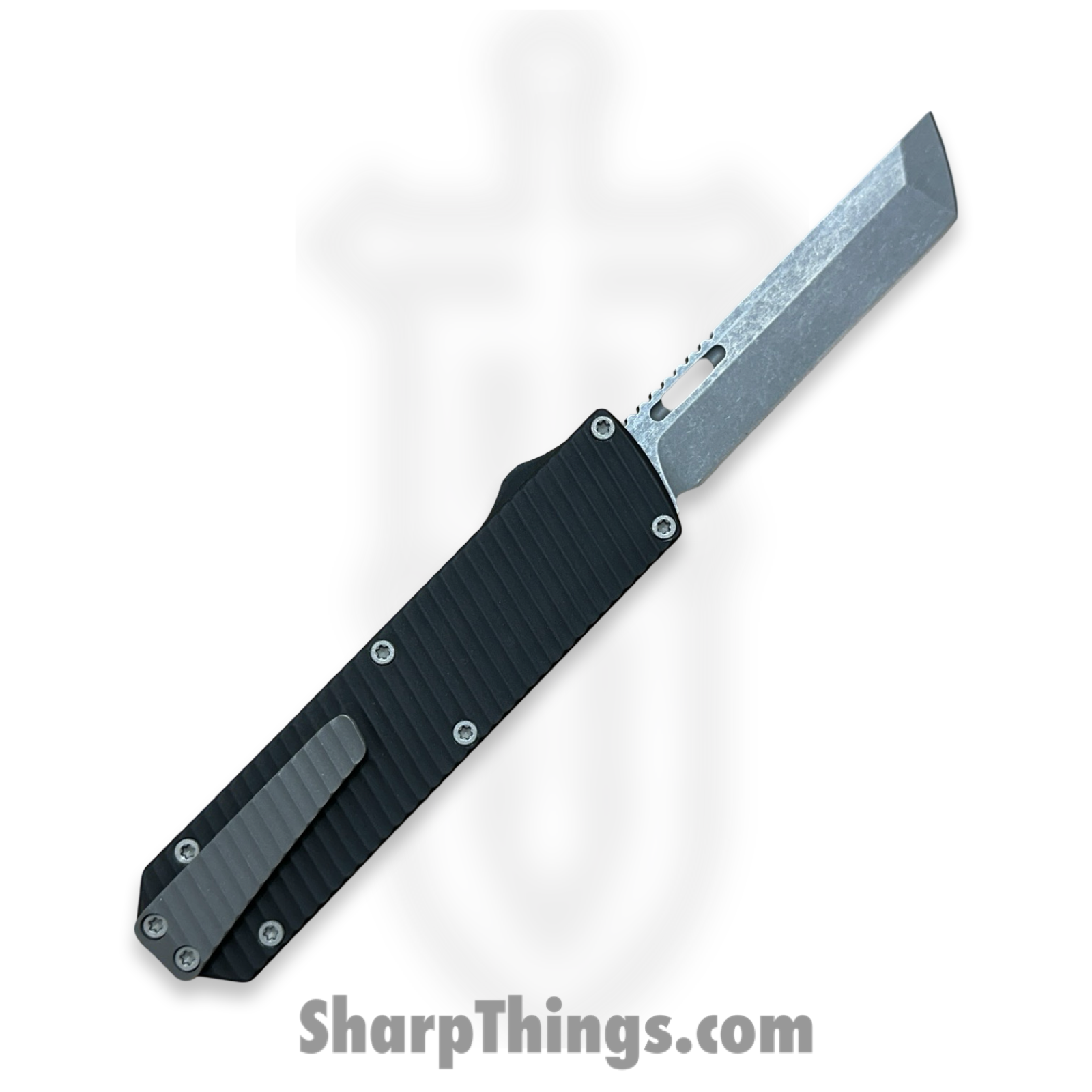 EMPEDC - PLSUSABK01 - Pulse - OTF Auto - Magnacut Battle Worn Stonewash Tanto - 6061-T6 - Black - Image 2