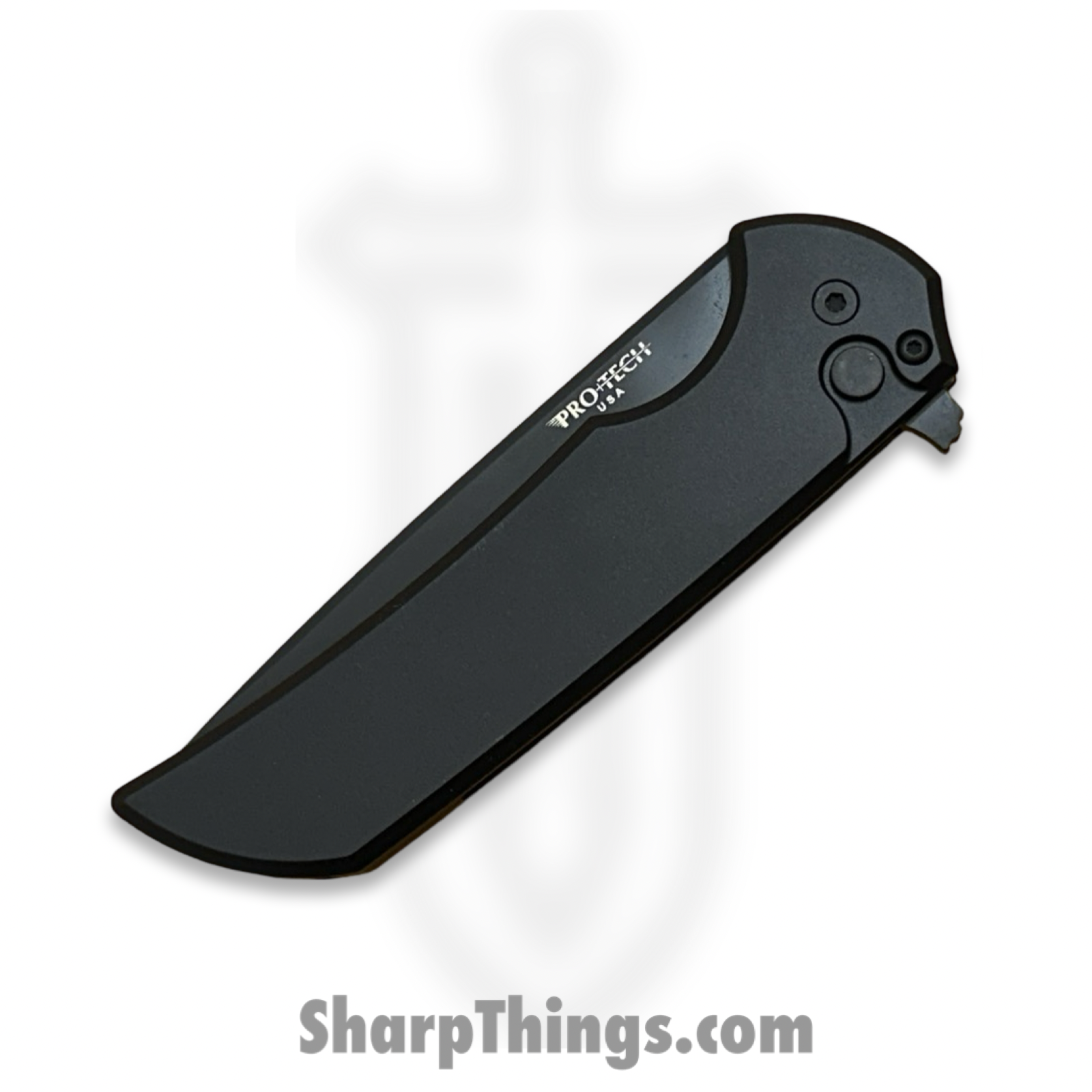 ProTech - 2024BSATMO - Blade Show Mordax - Folding Knife - Magnacut DLC Drop Point - Aluminum - Black - Image 5