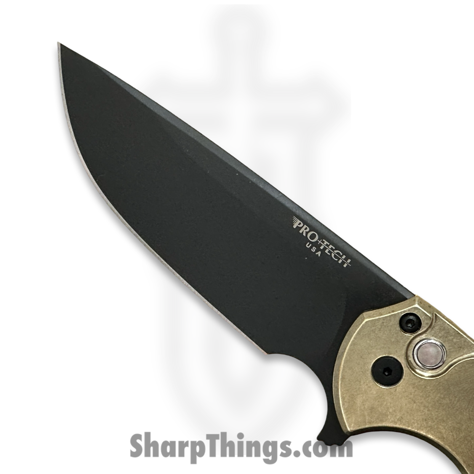 ProTech - 2024BSATMO2 - Blade Show Mordax - Folding Knife - Magnacut DLC Drop Point - AluBronze Gridlock - Bronze - Image 6