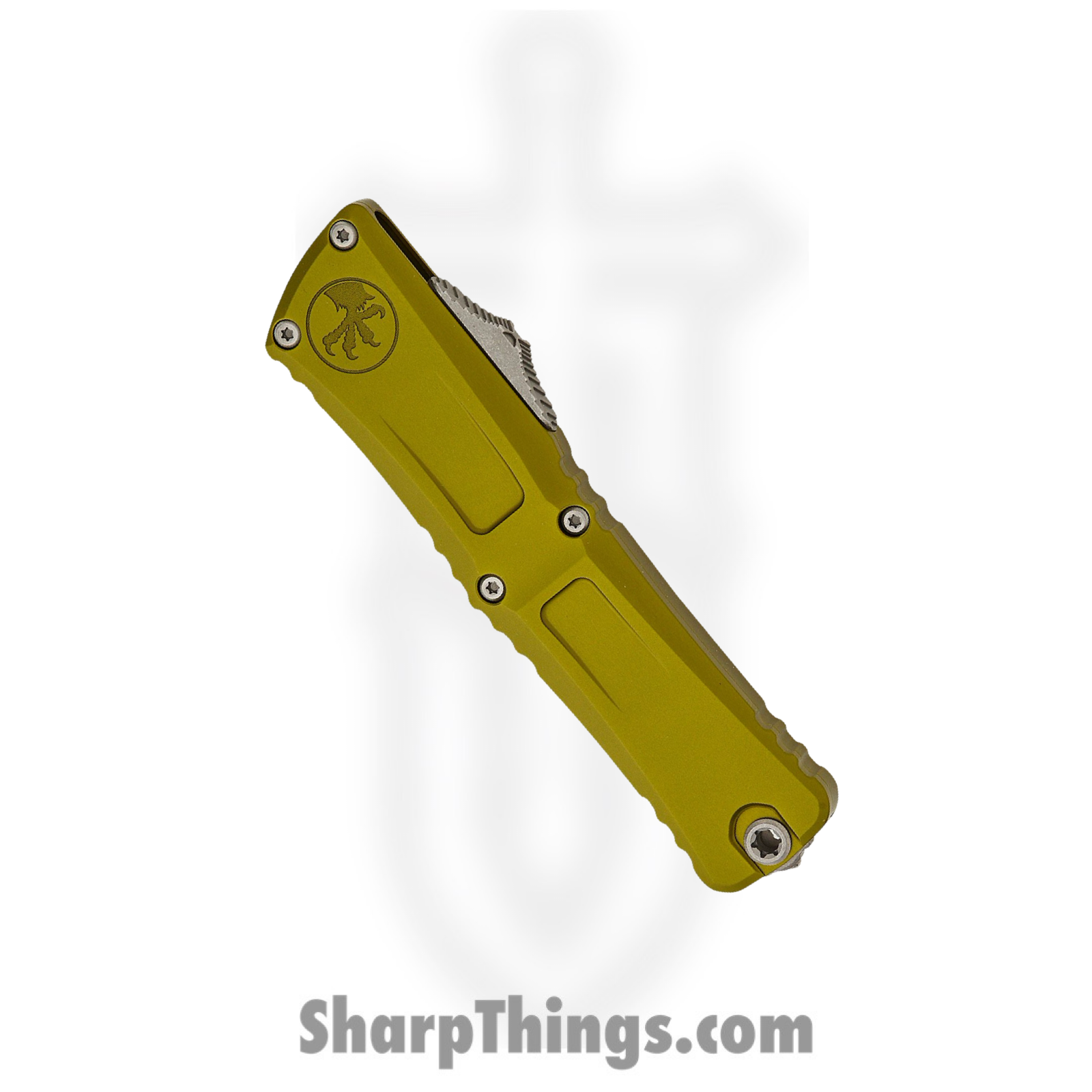 Microtech - 1143-10APOD - Combat Troodon Gen III - OTF Auto - M390MK Apocalyptic S/E - 6061-T6 Aluminum - OD Green - Image 3
