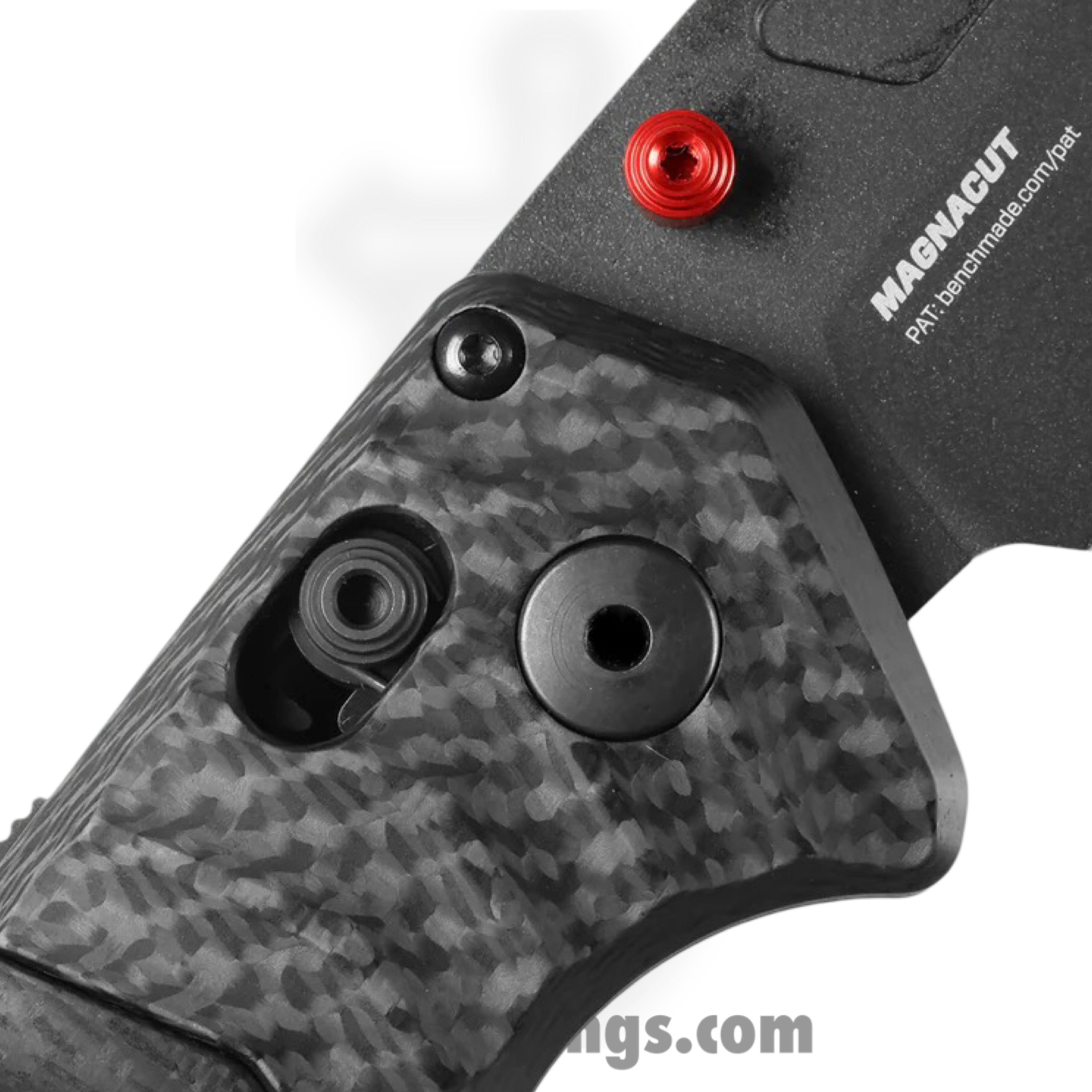 Benchmade - 593BK-01 - PSK - Folding Knife - CPM MagnaCut Coated Drop Point - Carbon Fiber - Black - Image 4