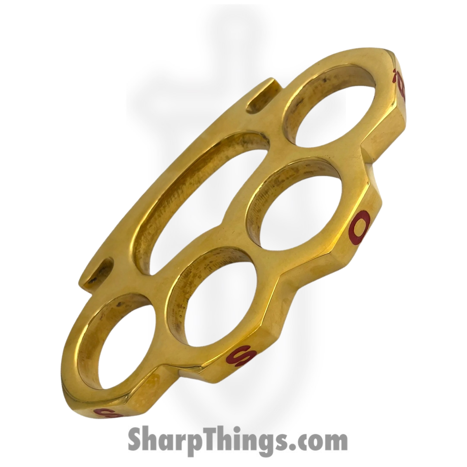 VOC - BR-249-BSS - Boss Knuckle Belt Buckle - Solid Brass - Gold - Image 2