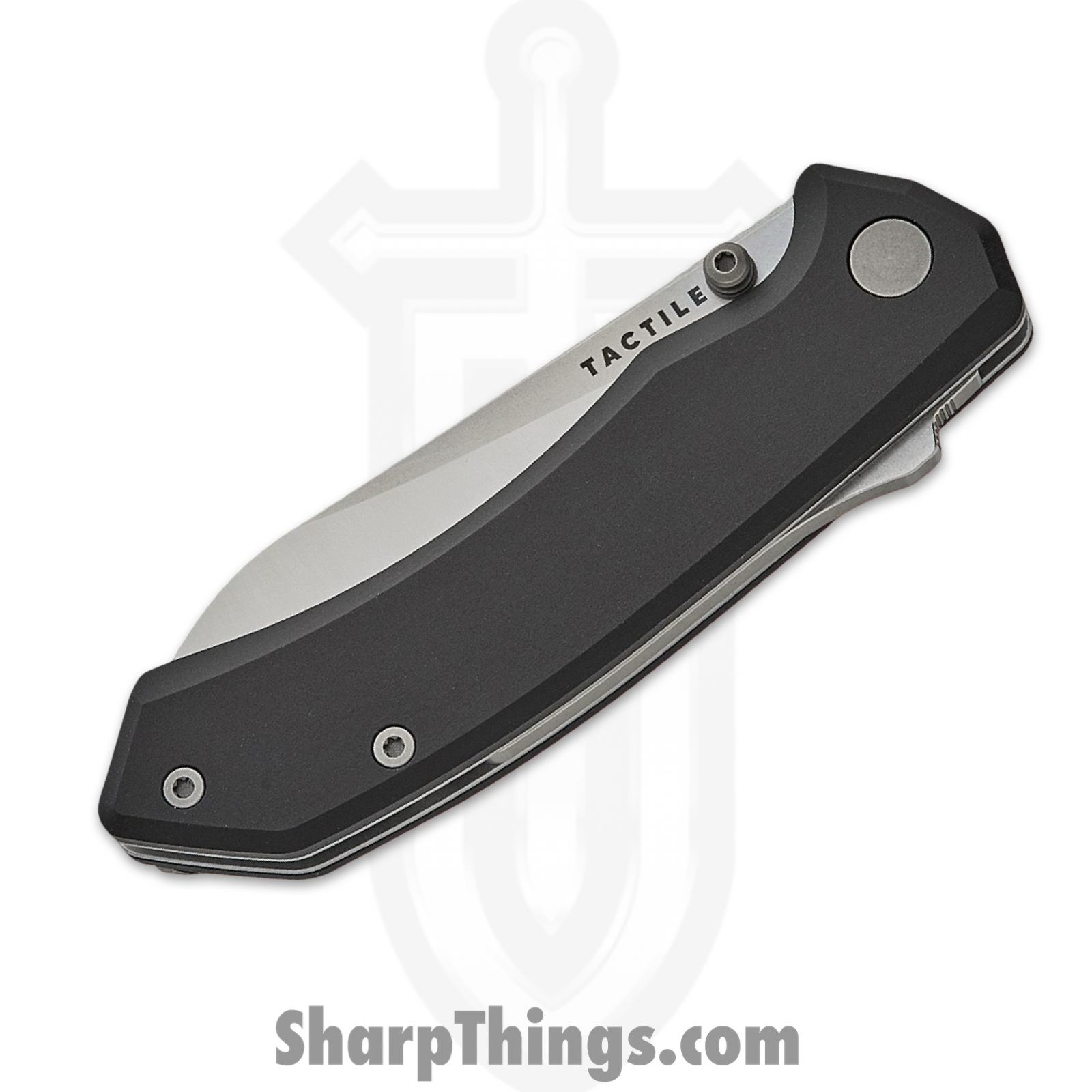 Tactile Knife Co. - 20-CP-MC01-ALAB - Chupacabra - Folding Knife - CPM MagnaCut Tumbled Sheepsfoot - 7075-T6 Aluminum - Black - Image 5