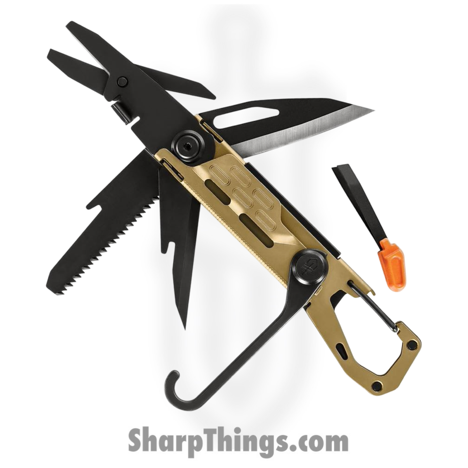 Gerber - G1744 - Stake Out Multi Tool - Coated Multi - Aluminum - Black Gold