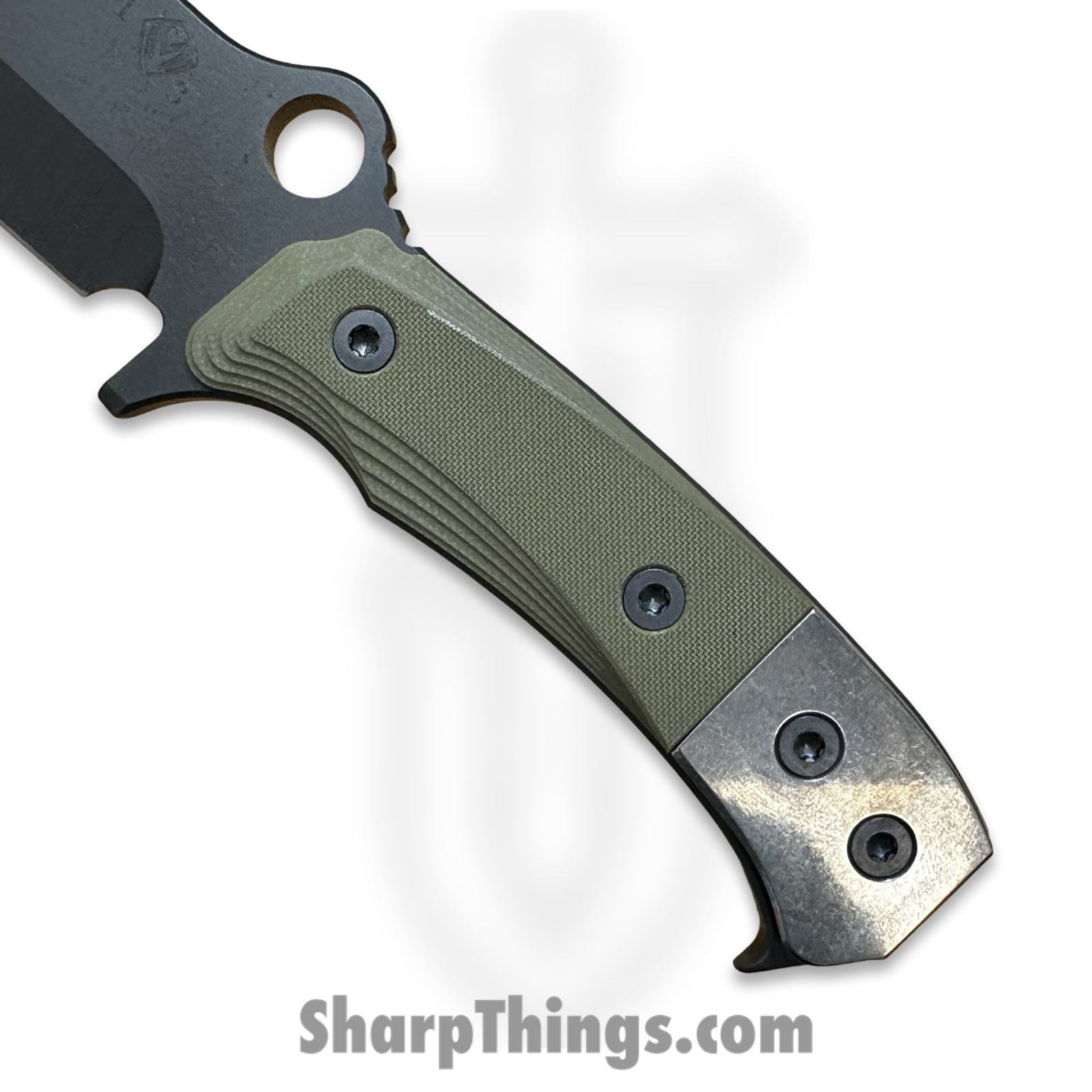 Medford Knife and Tool - MK0743PQ-10KO-SPQ3-Q4 - USMC EOD - Fixed Blade Knife - 3V DLC Multi Tool - G10 - OD Green - Image 7