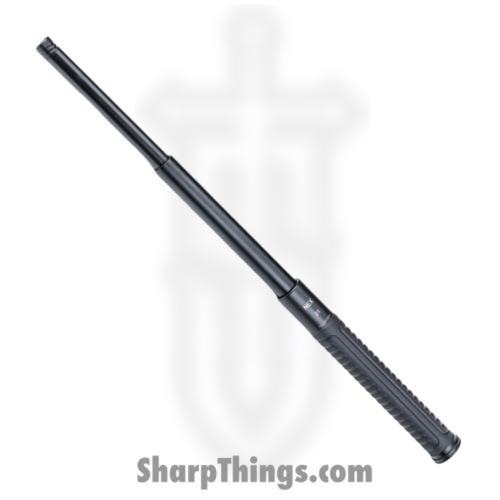 NexTorch - NXN21CS - 21 Quicker Steel Baton - 42CrMo and 7075 Aluminum - Black