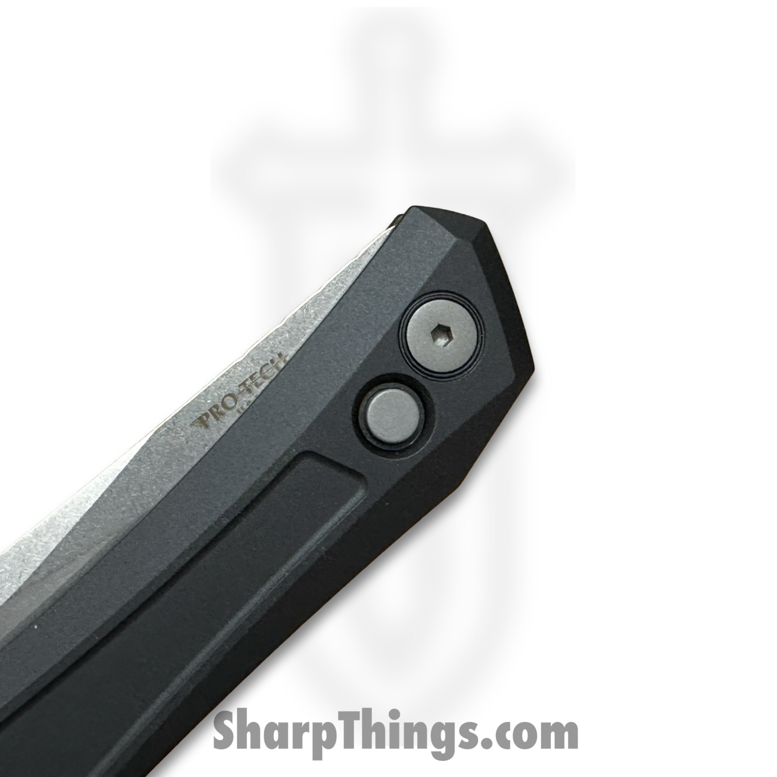 ProTech - DS101 - Oligarch - Automatic Knife - CPM MagnaCut Stonewash Spear Point - 6061-T6 Aluminum - Black - Image 6