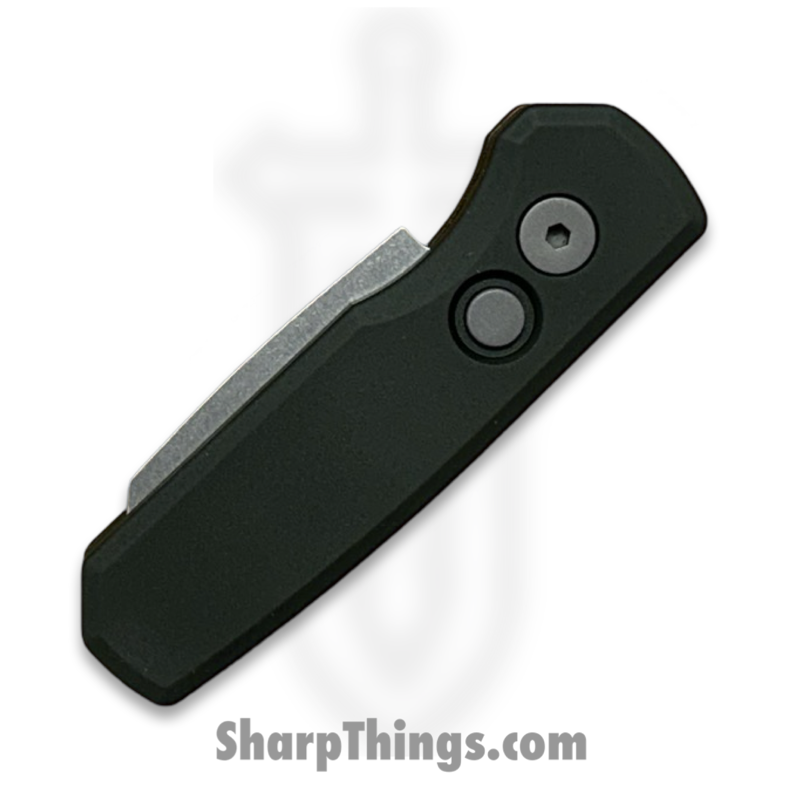 ProTech - R5401-Green - Runt 5 - Automatic Knife - CPM MagnaCut Stonewash Reverse Tanto - 6061-T6 Aluminum - Green - Image 3