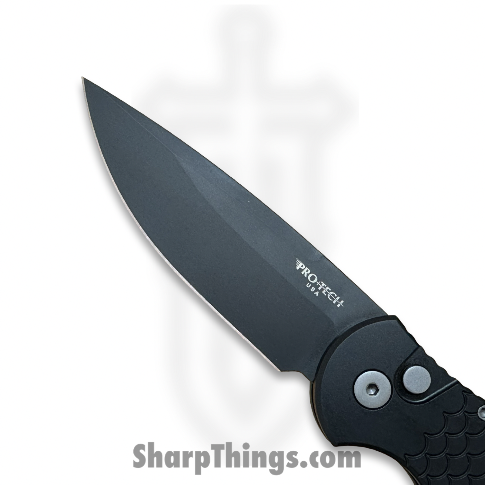 ProTech - TR-3 X1 MC - Tactical Response 3 - Automatic Knife - CPM MagnaCut Coated Drop Point - 6061-T6 Aluminum - Black - Image 5