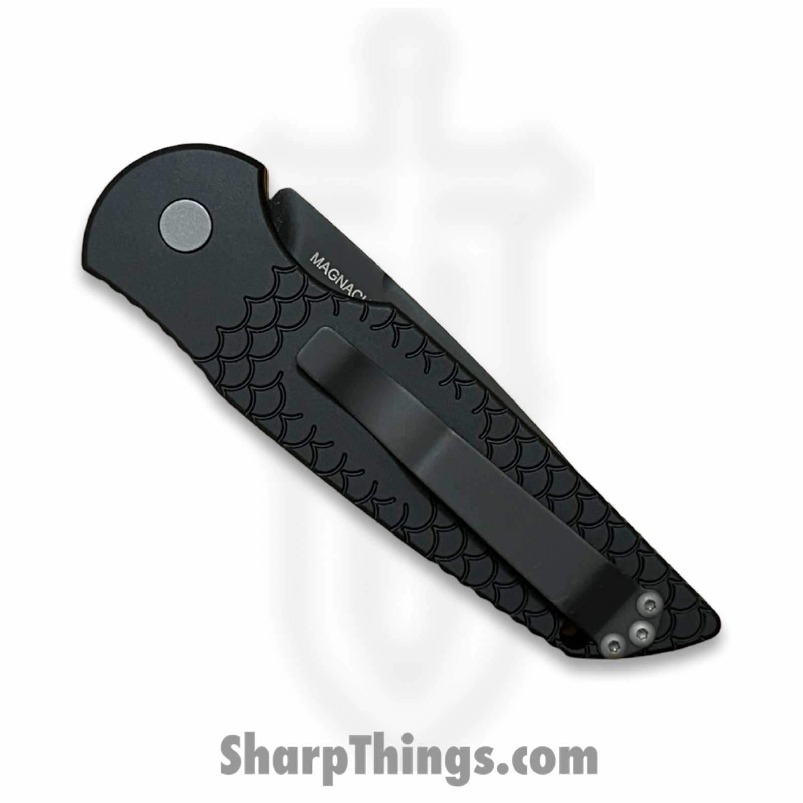 ProTech - TR-3 X1 MC - Tactical Response 3 - Automatic Knife - CPM MagnaCut Coated Drop Point - 6061-T6 Aluminum - Black - Image 4
