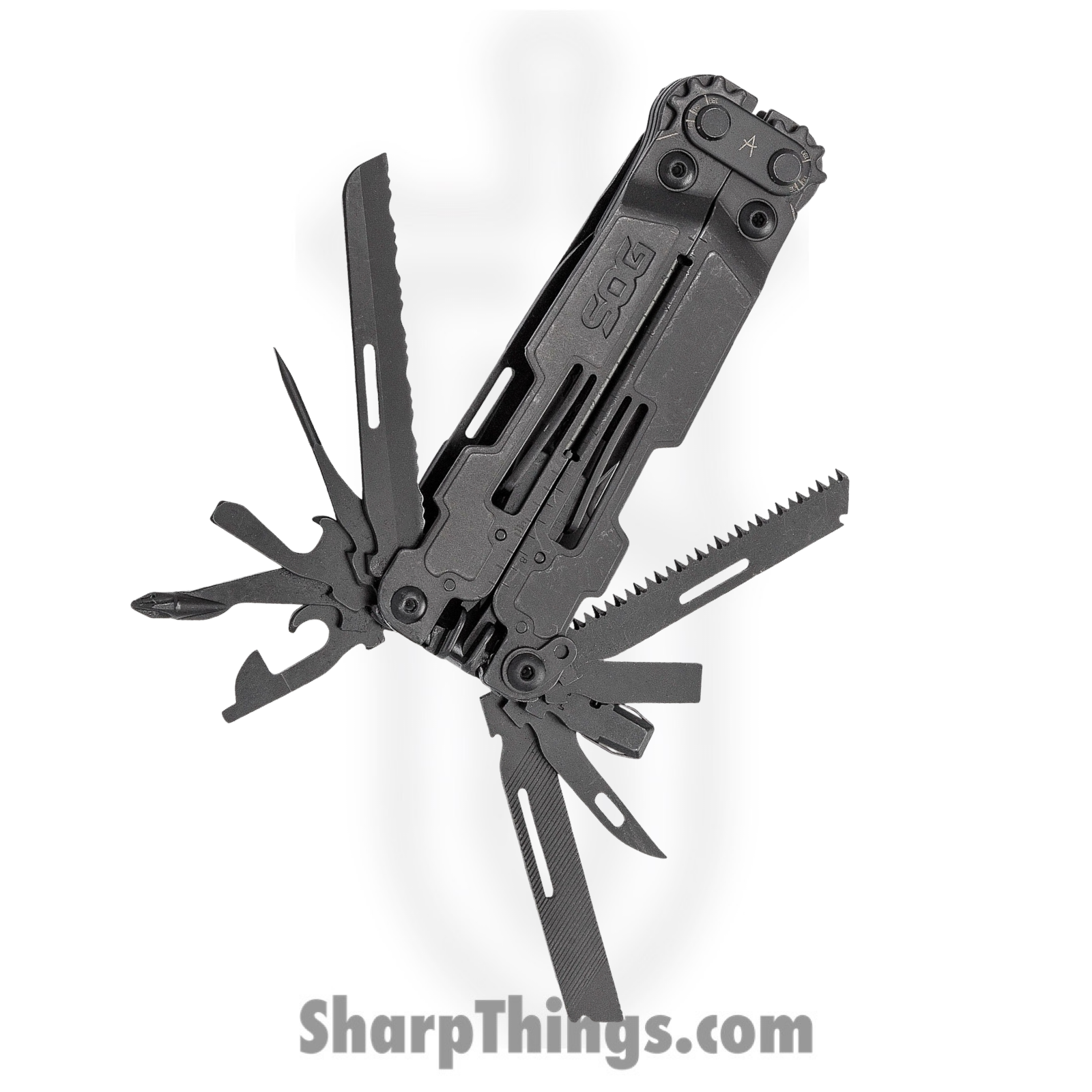 SOG - SOGPA2002CP - PowerAccess Deluxe Multi-Tool and 12-Piece Bit Kit - Stainless - Black - Image 3