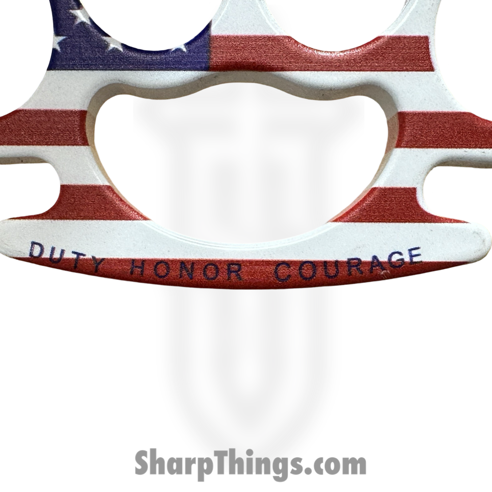 VOC - H-19-T - Heavy Duty Paper Weight Knuckle - Solid Metal - Red White Blue - Image 4