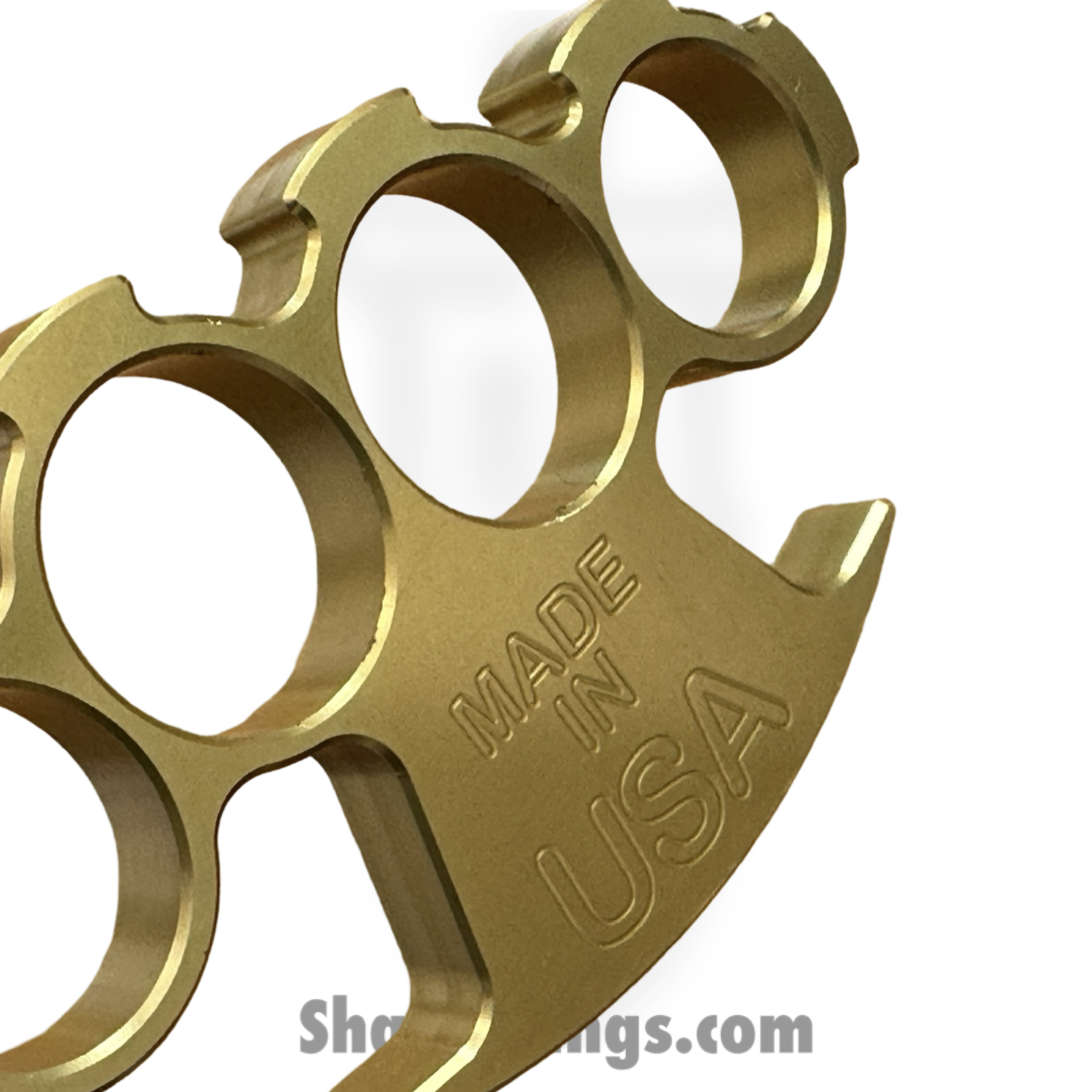 VOC - DR-GD-L - Made In USA Knuckles - Aircraft Aluminum - Gold - Image 2