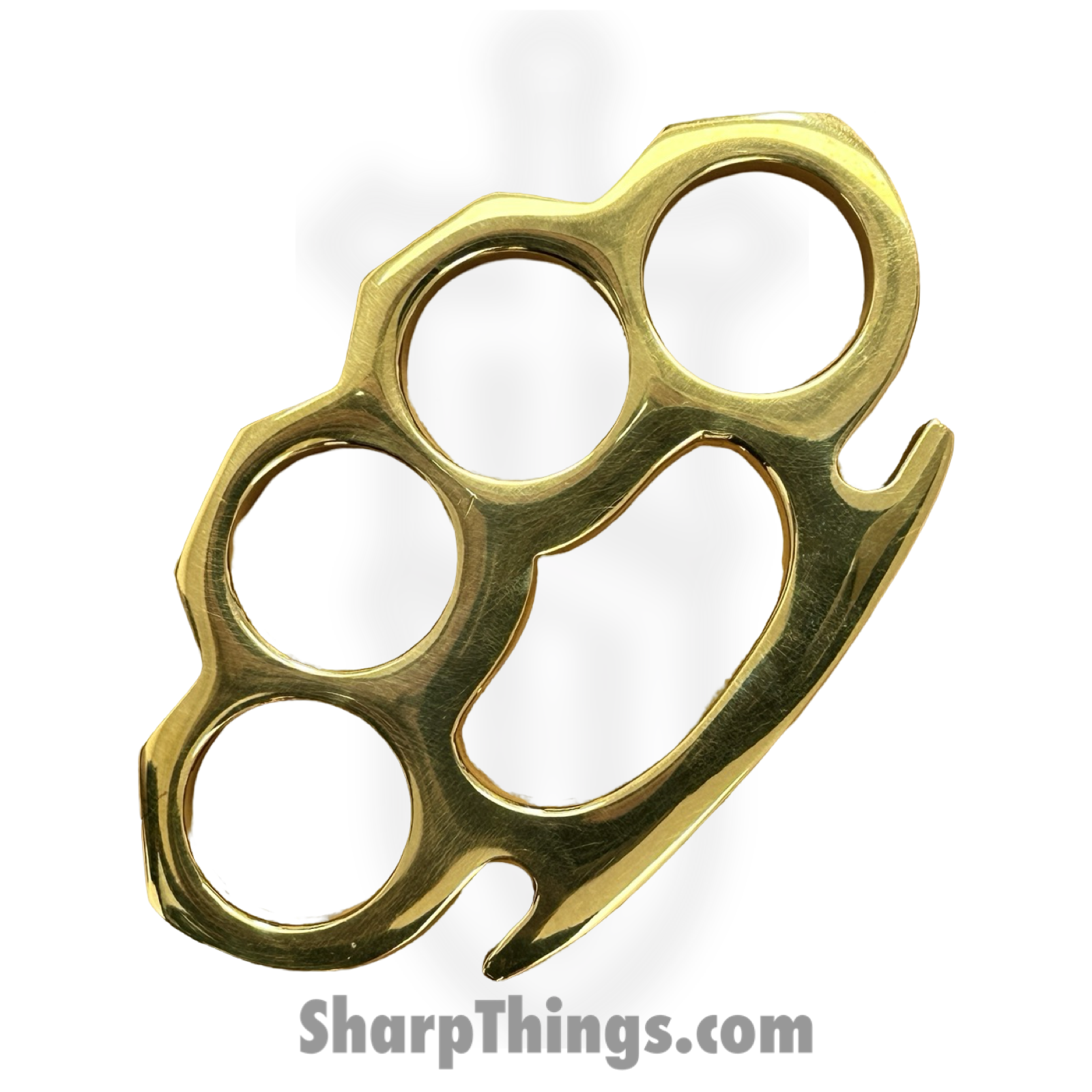 VOC - BR-249-BSS - Boss Knuckle Belt Buckle - Solid Brass - Gold