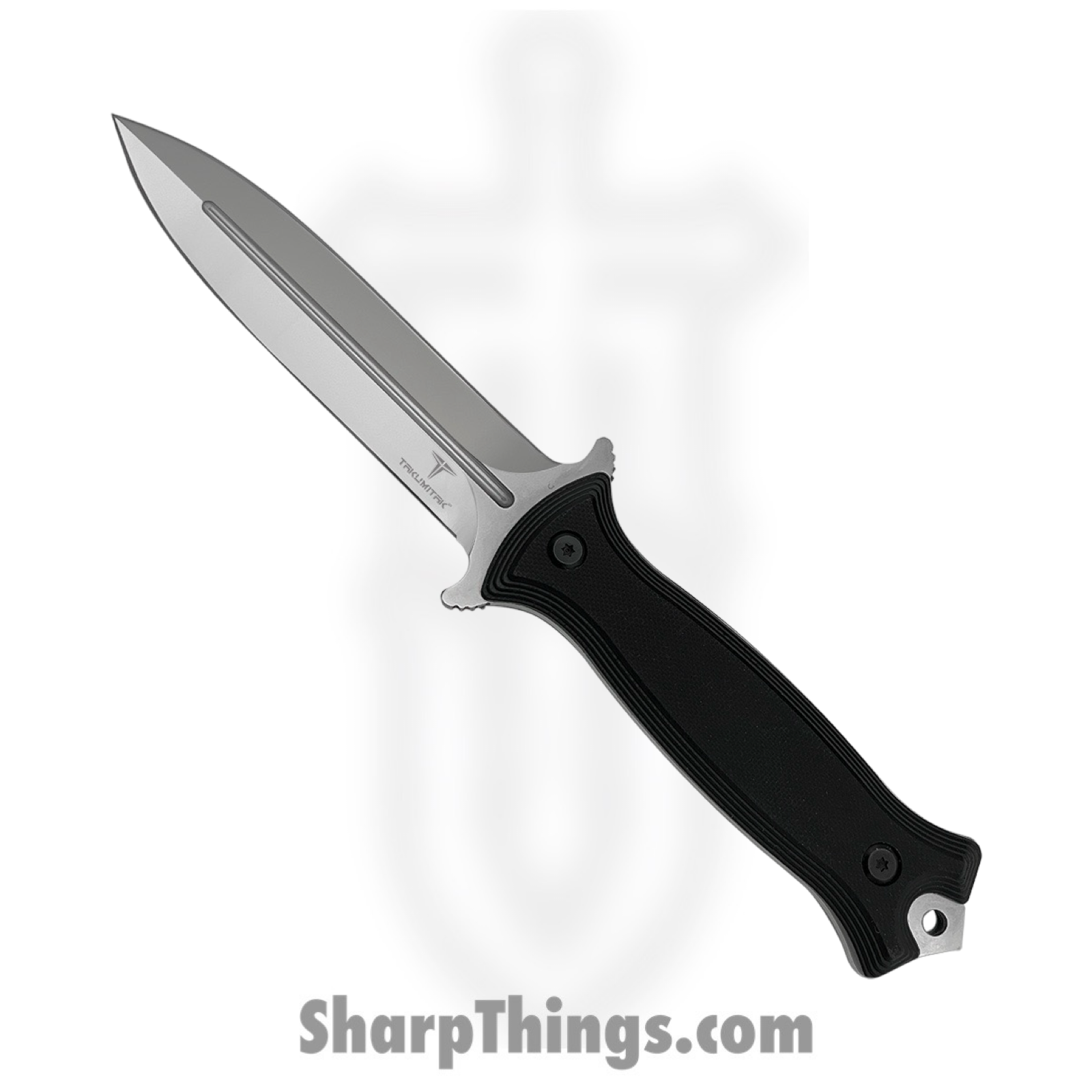 Takumitak - TKF202SL - Havoc - Fixed Blade Knife - D2 Polished Spear Point - G10 - Black