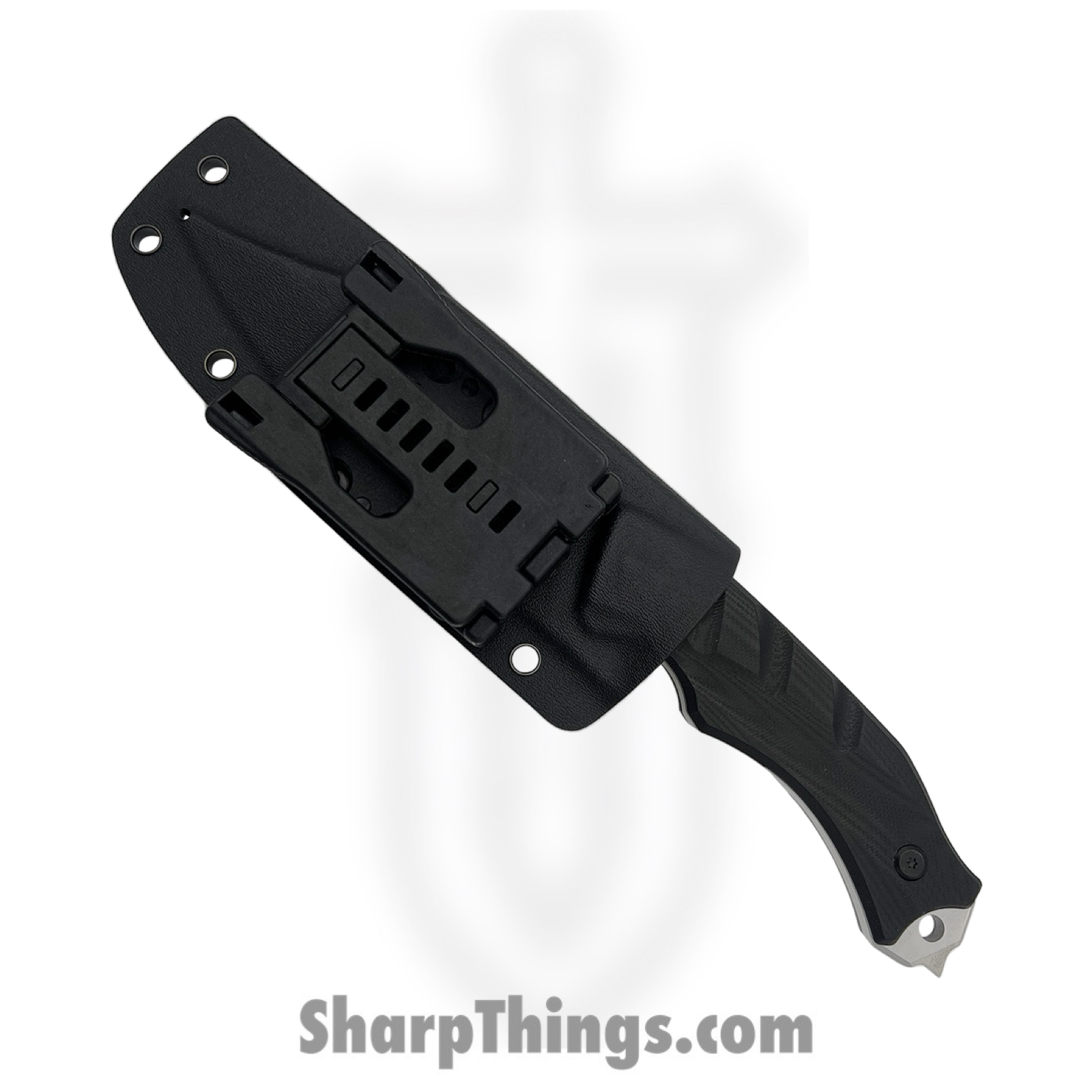 Takumitak - TKF210SL - Alert - Fixed Blade Knife - D2 Polished Clip Point - G10 - Black - Image 4