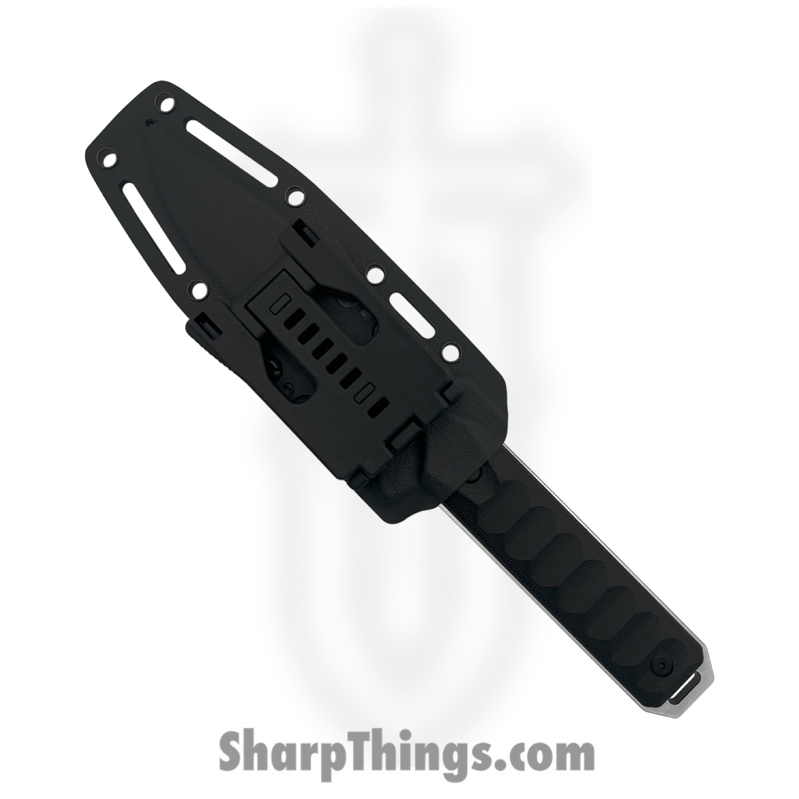 Takumitak - TKF213SL - Escort - Fixed Blade Knife - D2 Polished Drop Point - G10 - Black - Image 4