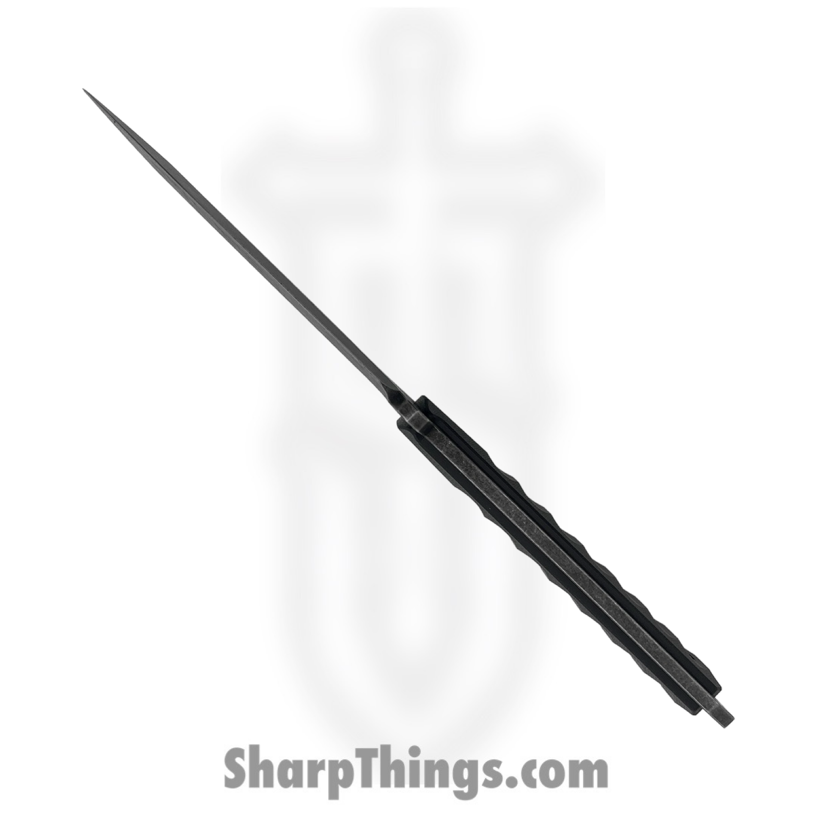 Takumitak - TKF214SW - Hitter - Fixed Blade Knife - D2 Stonewash Spear Point - G10 - Black - Image 5
