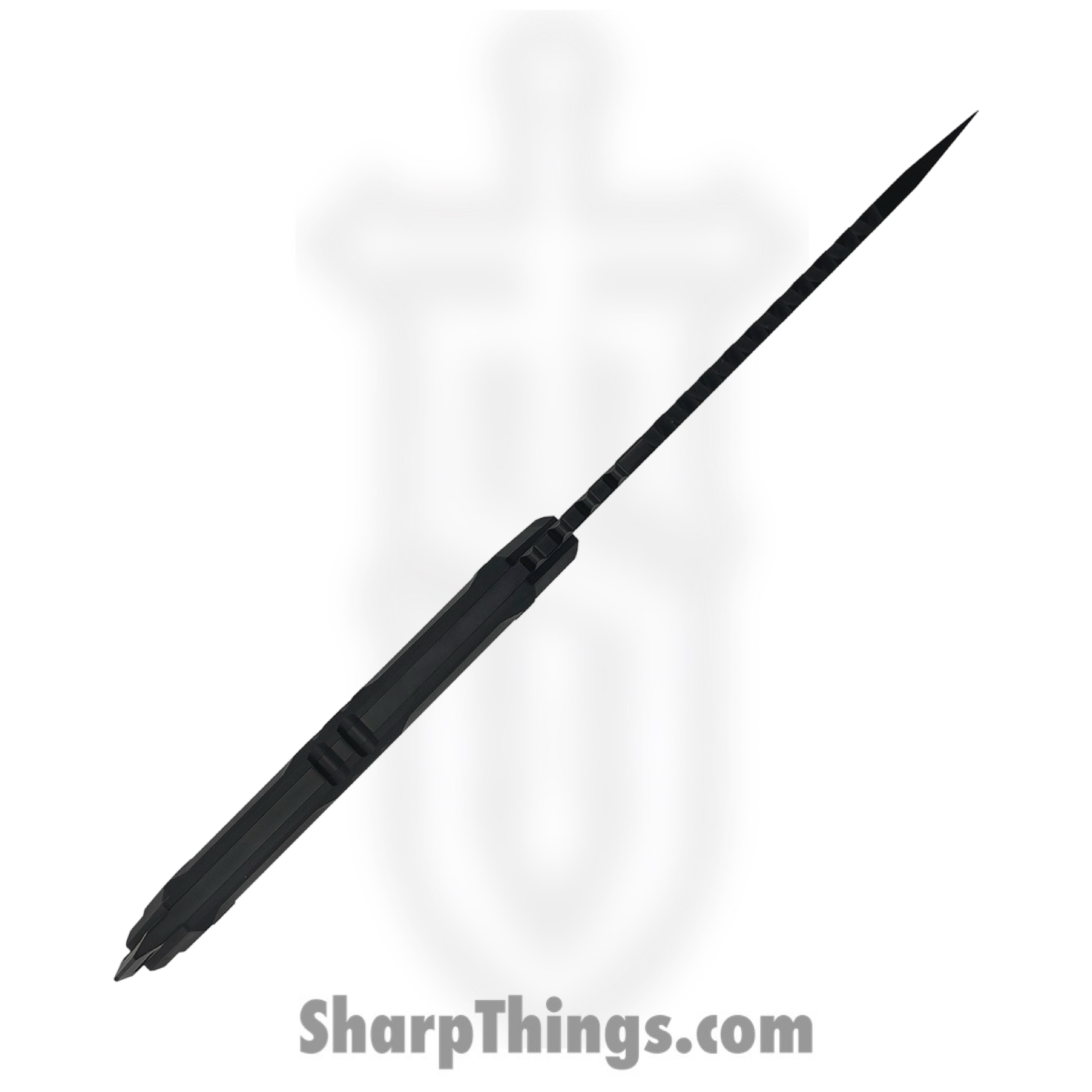 Takumitak - TKF216BK - Solution - Fixed Blade Knife - D2 Blackwash Tanto - G10 - Black - Image 5