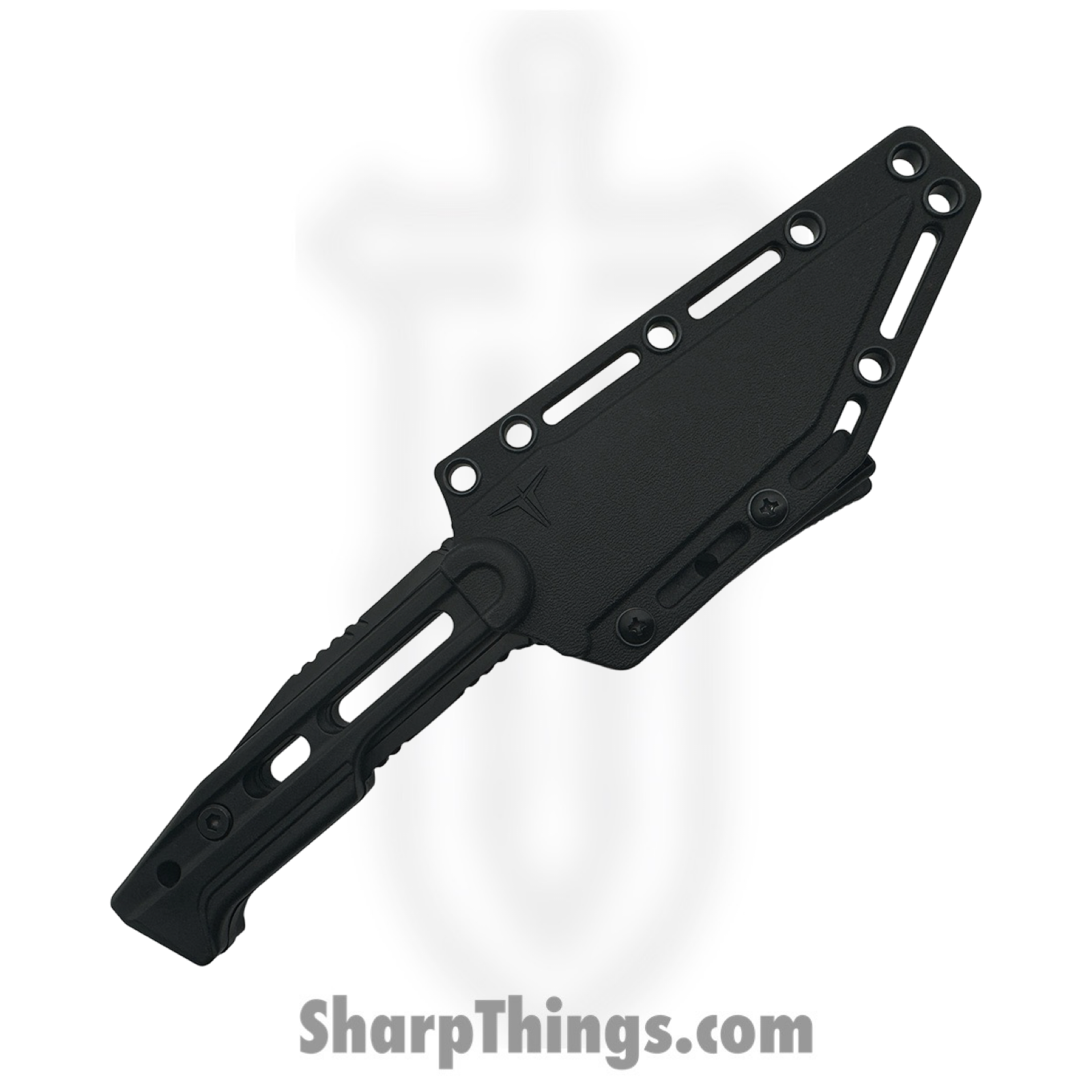 Takumitak - TKF301 - Heat - Fixed Blade Knife - 3Cr13 SS Coated Tanto - FRN - Black/ Coyote Tan - Image 3