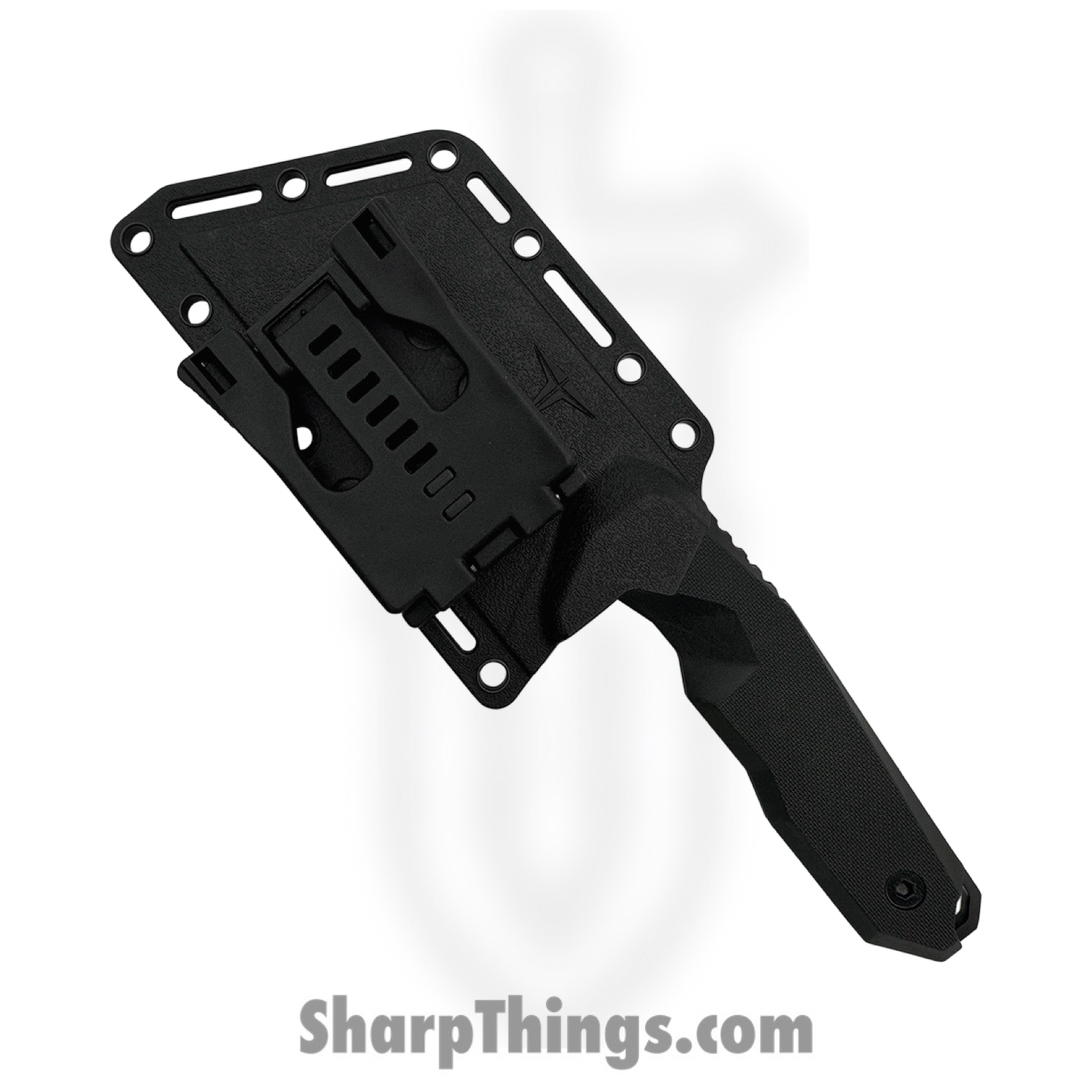 Takumitak - TKF308 - Antidote - Fixed Blade Knife - 3Cr13 SS Coated Cleaver - FRN - Black/ Coyote Tan - Image 4
