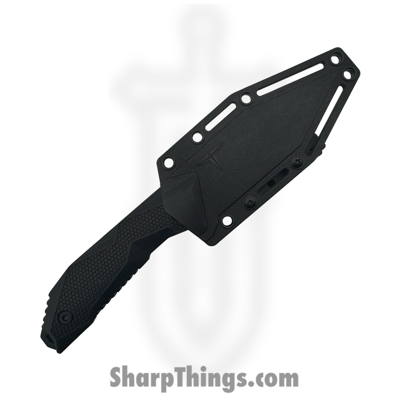 Takumitak - TKF320 - Terminal - Fixed Blade Knife - 3Cr13 SS Coated Tanto - FRN - Black/ Coyote Tan - Image 3