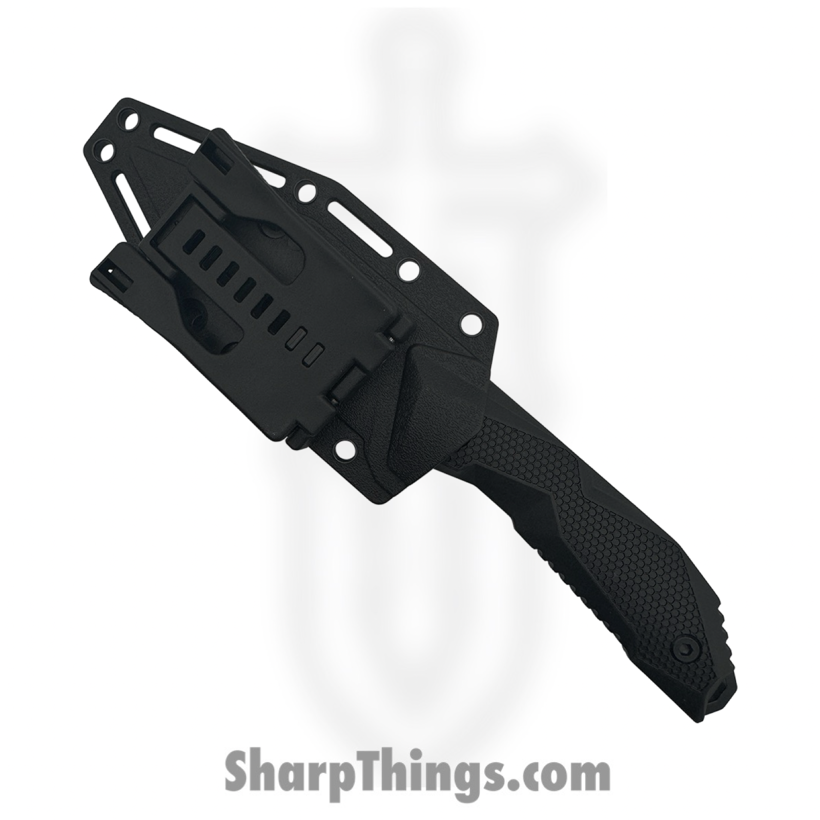 Takumitak - TKF320 - Terminal - Fixed Blade Knife - 3Cr13 SS Coated Tanto - FRN - Black/ Coyote Tan - Image 4