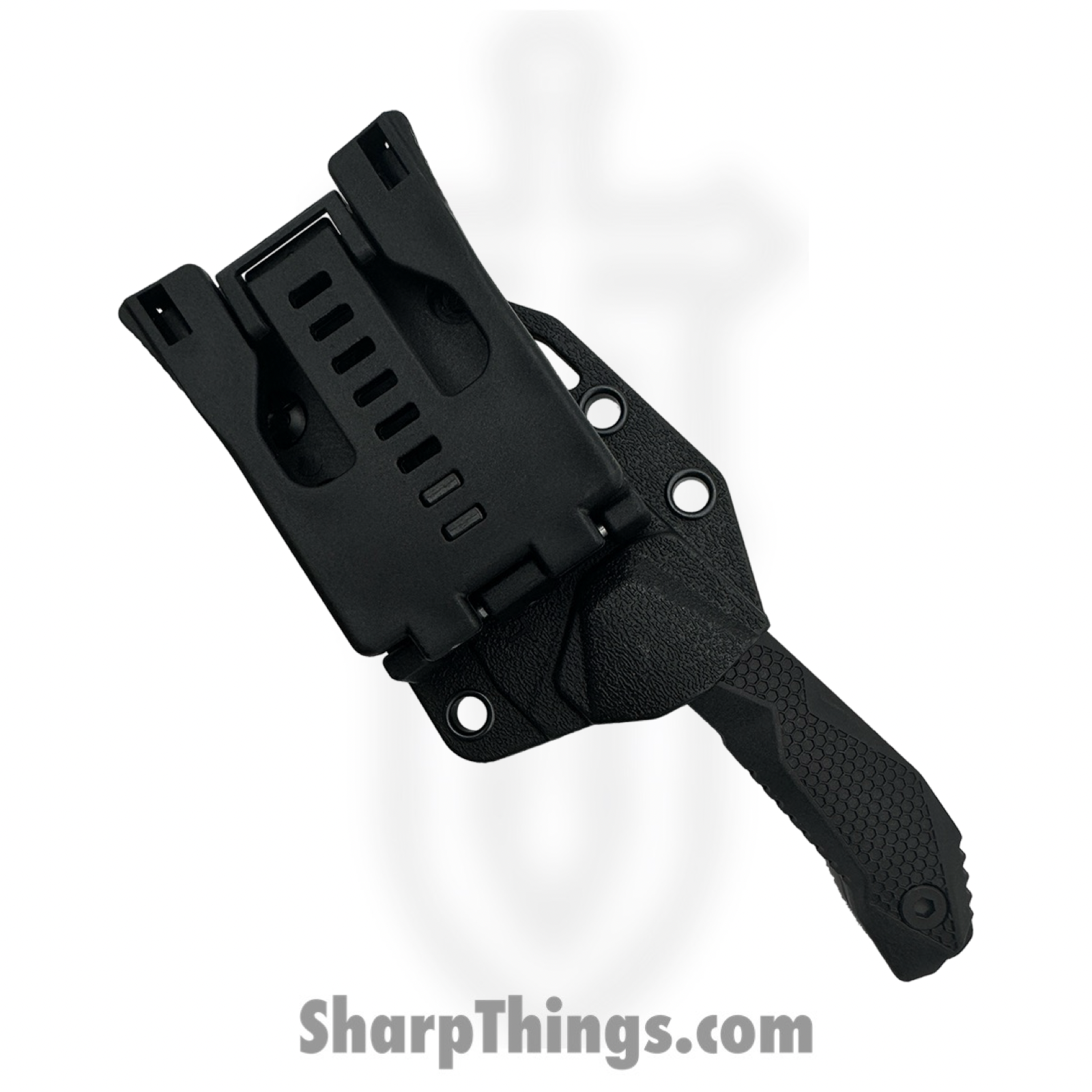 Takumitak - TKF3S09 - Sparky - Fixed Blade Knife - 3Cr13 SS Coated Wharncliffe - FRN - Black/ Coyote Tan - Image 4