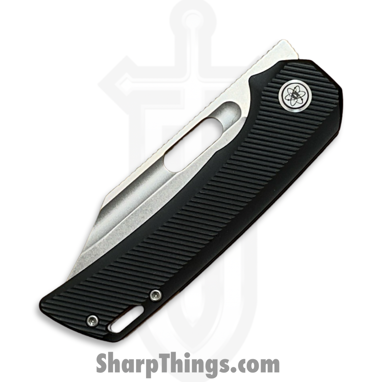 EMPEDC - EMP-REL-SW-BK - Relative Framelock - Folding Knife - CPM MagnaCut Stonewash Bowie - Titanium - Black - Image 8