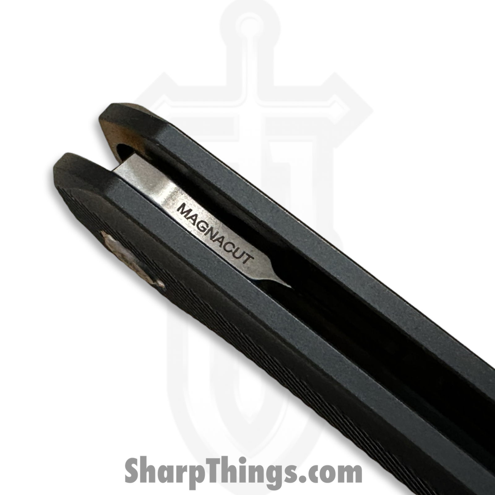 EMPEDC - EMP-REL-SW-BK - Relative Framelock - Folding Knife - CPM MagnaCut Stonewash Bowie - Titanium - Black - Image 3