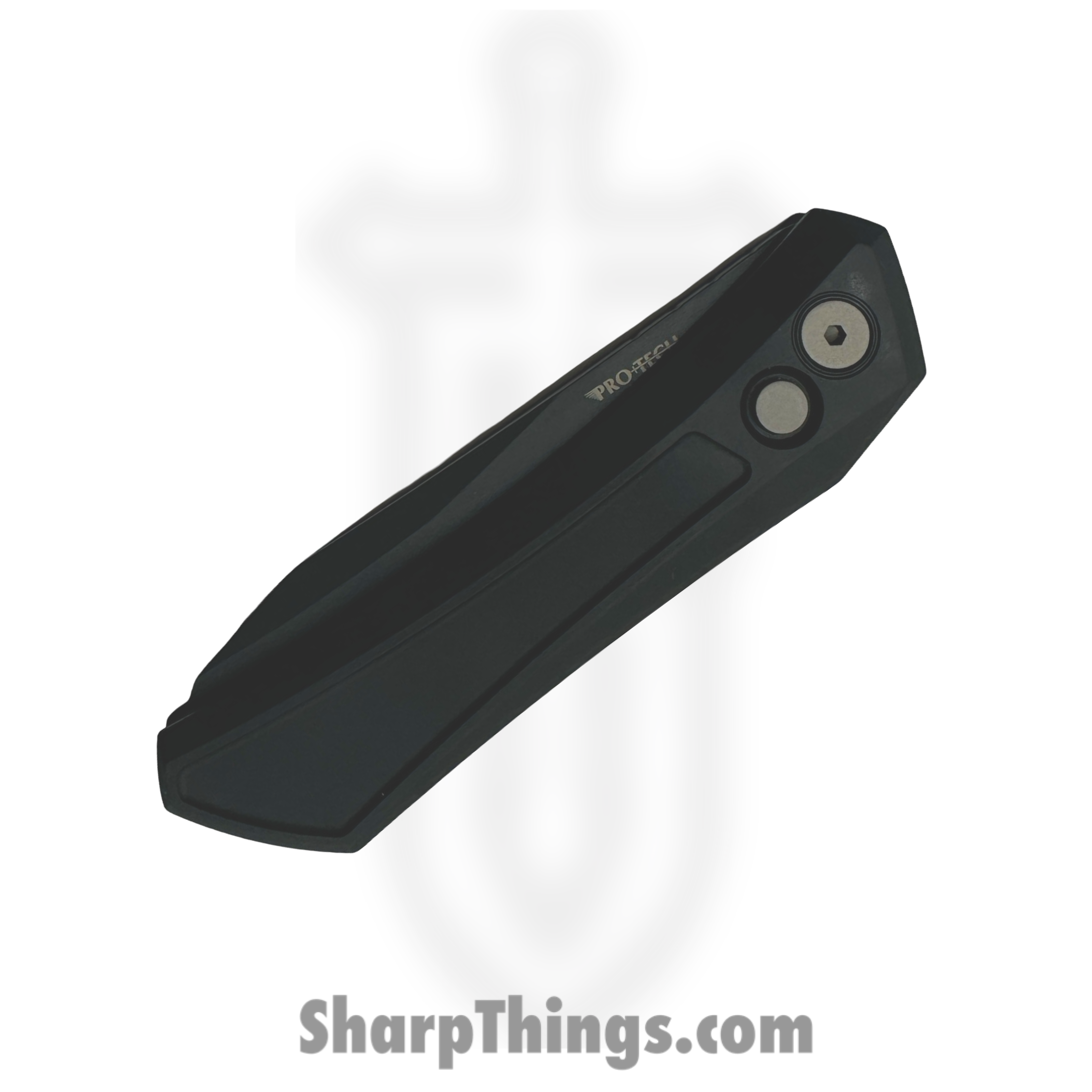 ProTech - DS103 - Oligarch - Automatic Knife - CPM MagnaCut Black Reverse Tanto - 6061-T6 Aluminum - Black - Image 3