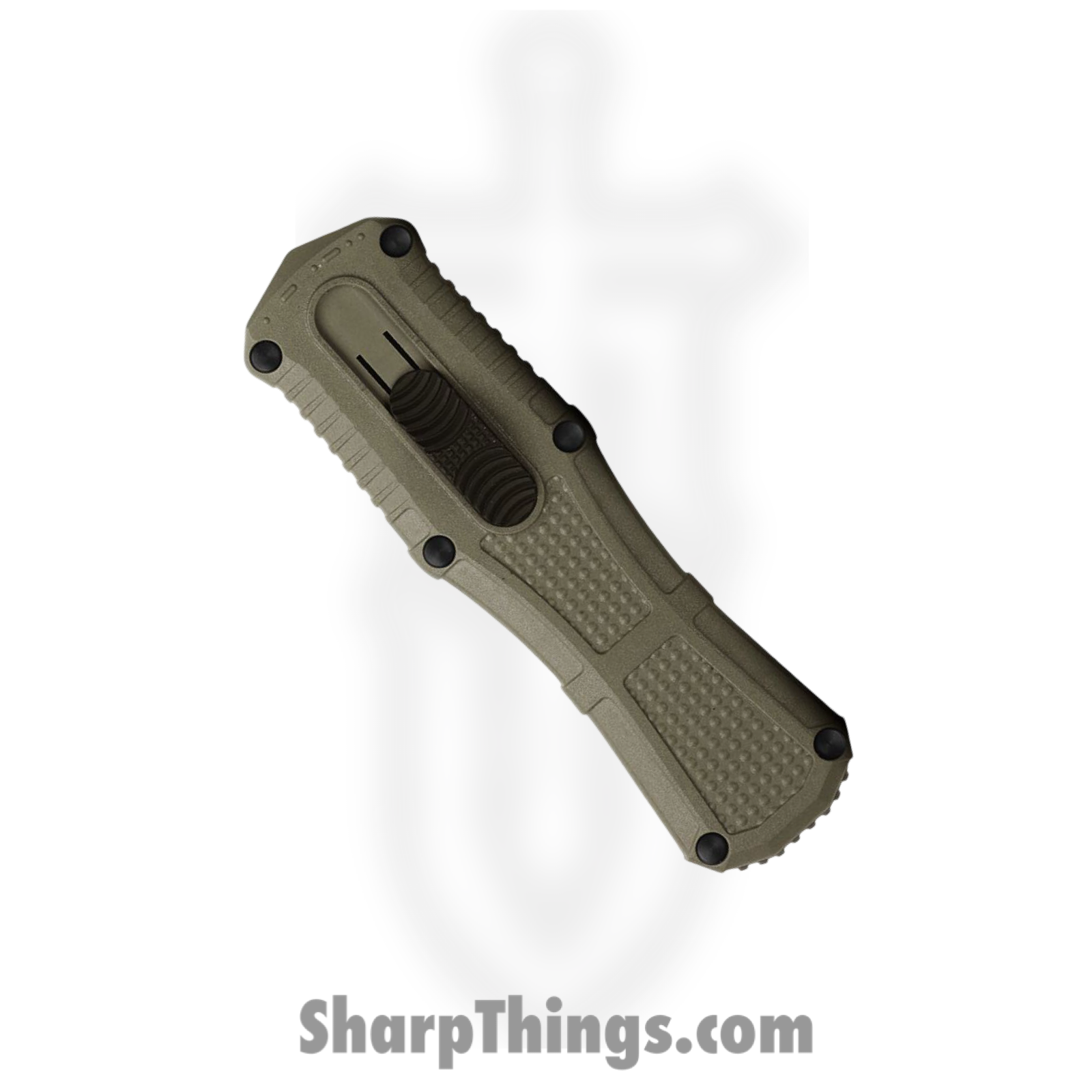 Benchmade - 3375GY-1 - Mini Claymore - OTF Auto - D2 Coated Dagger - Grivory - Ranger Green - Image 3