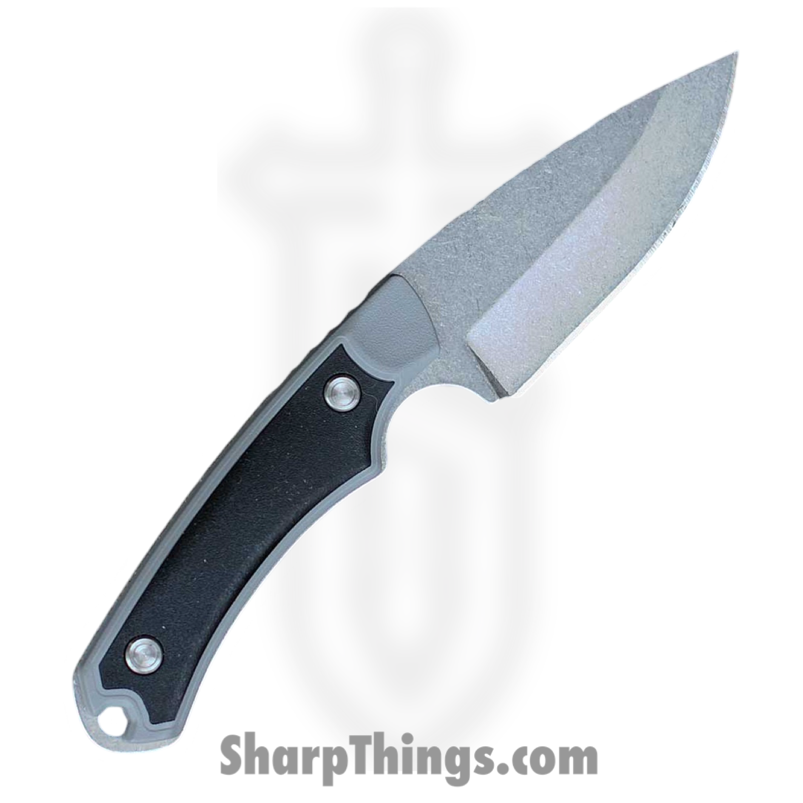 Buck - BU664GYS - Alpha Hunter Select - Fixed Blade Knife - 420 HC Stonewash Drop Point - GFN - Black Gray - Image 2