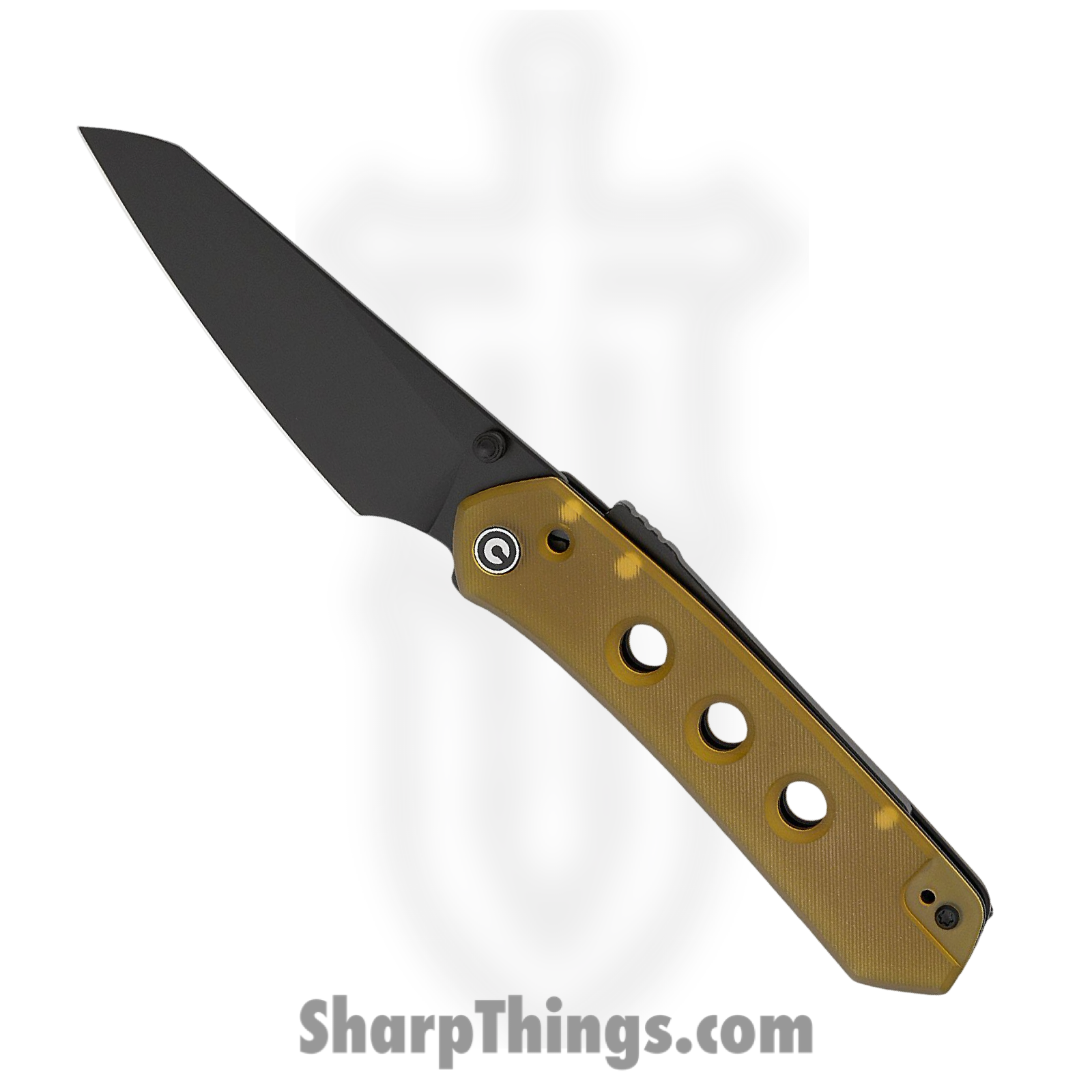 Civivi - CIVC220366 - Vision FG - Folding Knife - Nitro-V Coated Reverse Tanto - Blasted Ultem - Ultem