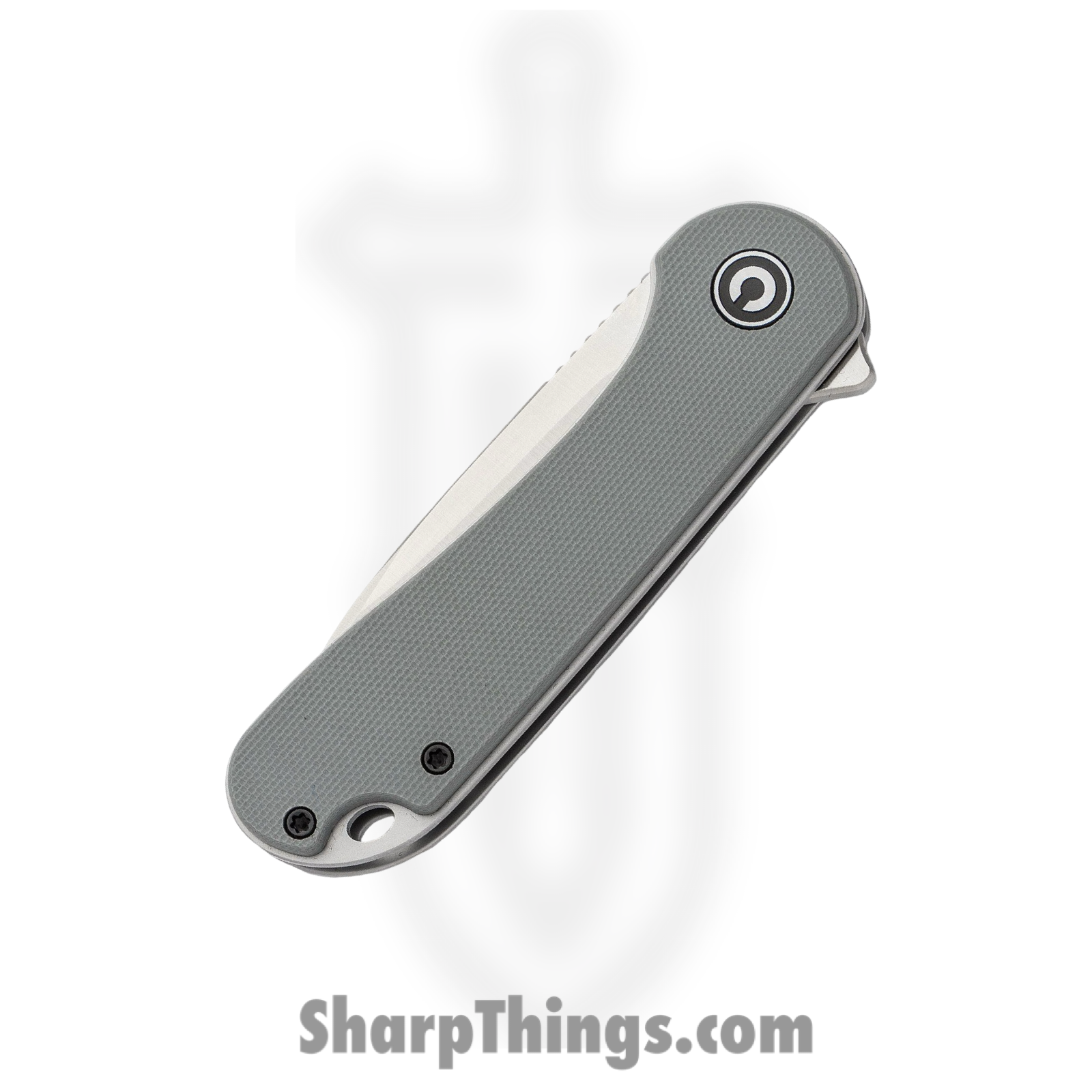 Civivi - CIVC907B - Elementum - Folding Knife - D2 Satin Drop Point - G10 - Gray - Image 2