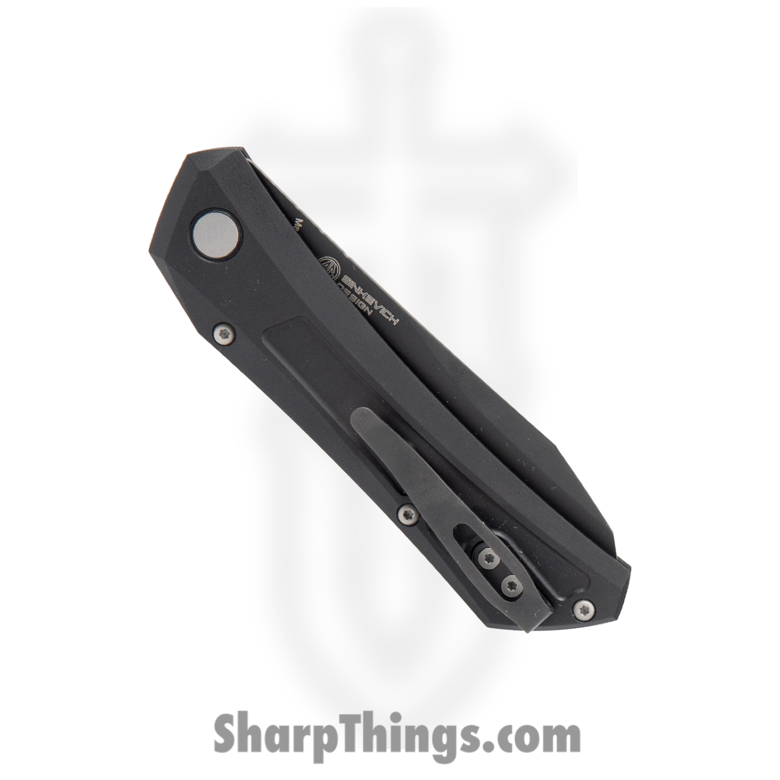 ProTech - DS103 - Oligarch - Automatic Knife - CPM MagnaCut Black Reverse Tanto - 6061-T6 Aluminum - Black - Image 4